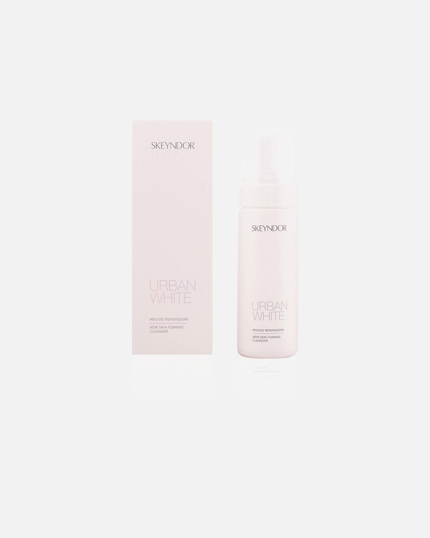 Gel limpiador para Mujer Skeyndor URBAN WHITE mousse renovadora 150 ml