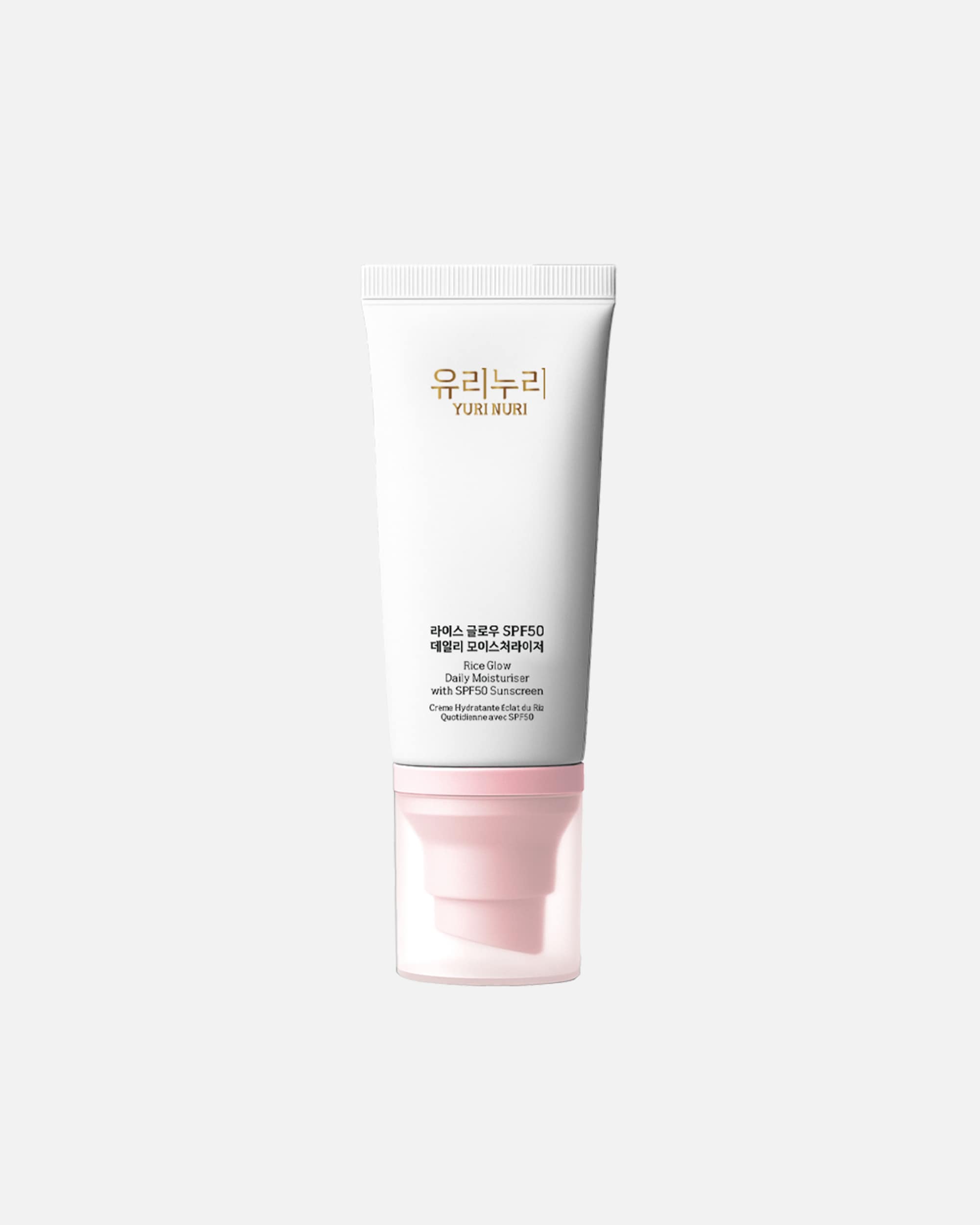 Crema solar para el rostro para Unisex skinChemists Rice Glow SPF50 60 ml