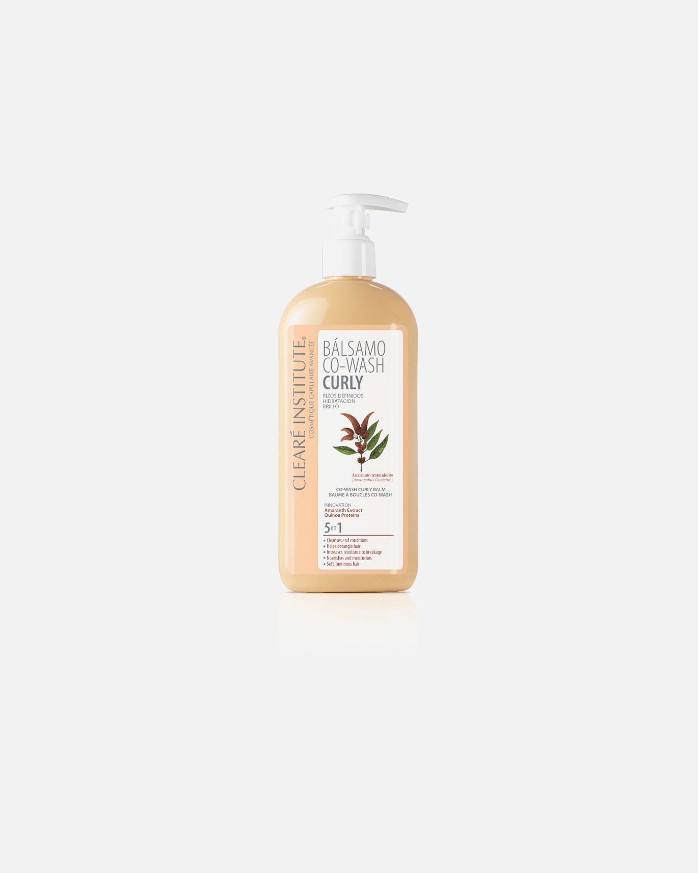 Baño capilar para Unisex Clearé Institute BÁLSAMO CO-WASH CURLY rizos definidos hidratación brillo 300 ml