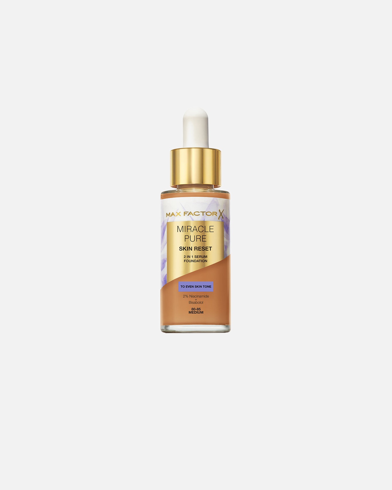 Base para Unisex Max Factor MIRACLE PURE sérum con color 80 - 85-Medium