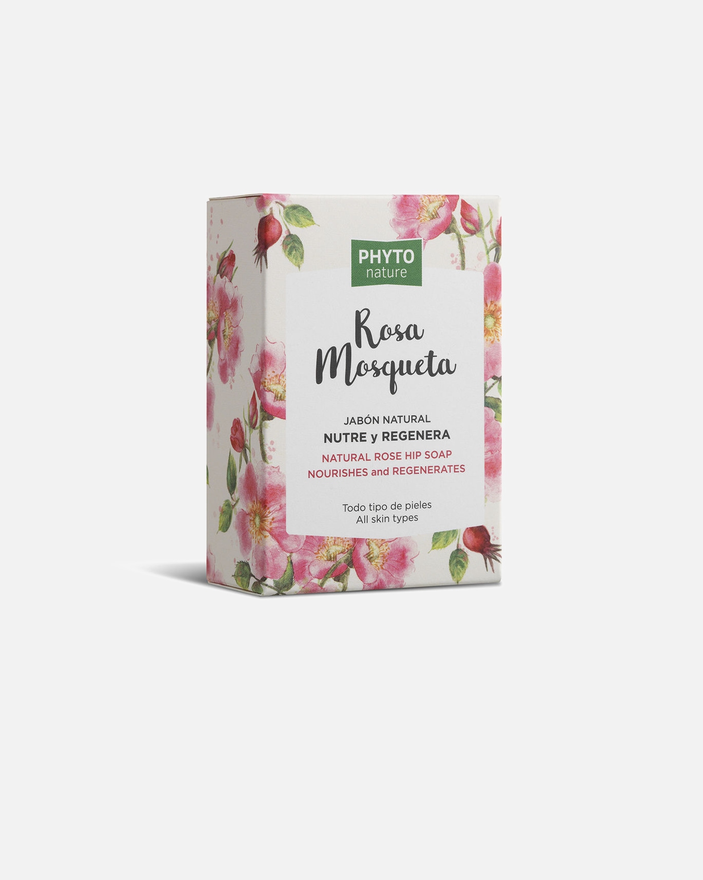 Jabón corporal para Unisex Luxana PHYTO NATURE pastilla jabón rosa mosqueta 120 gr