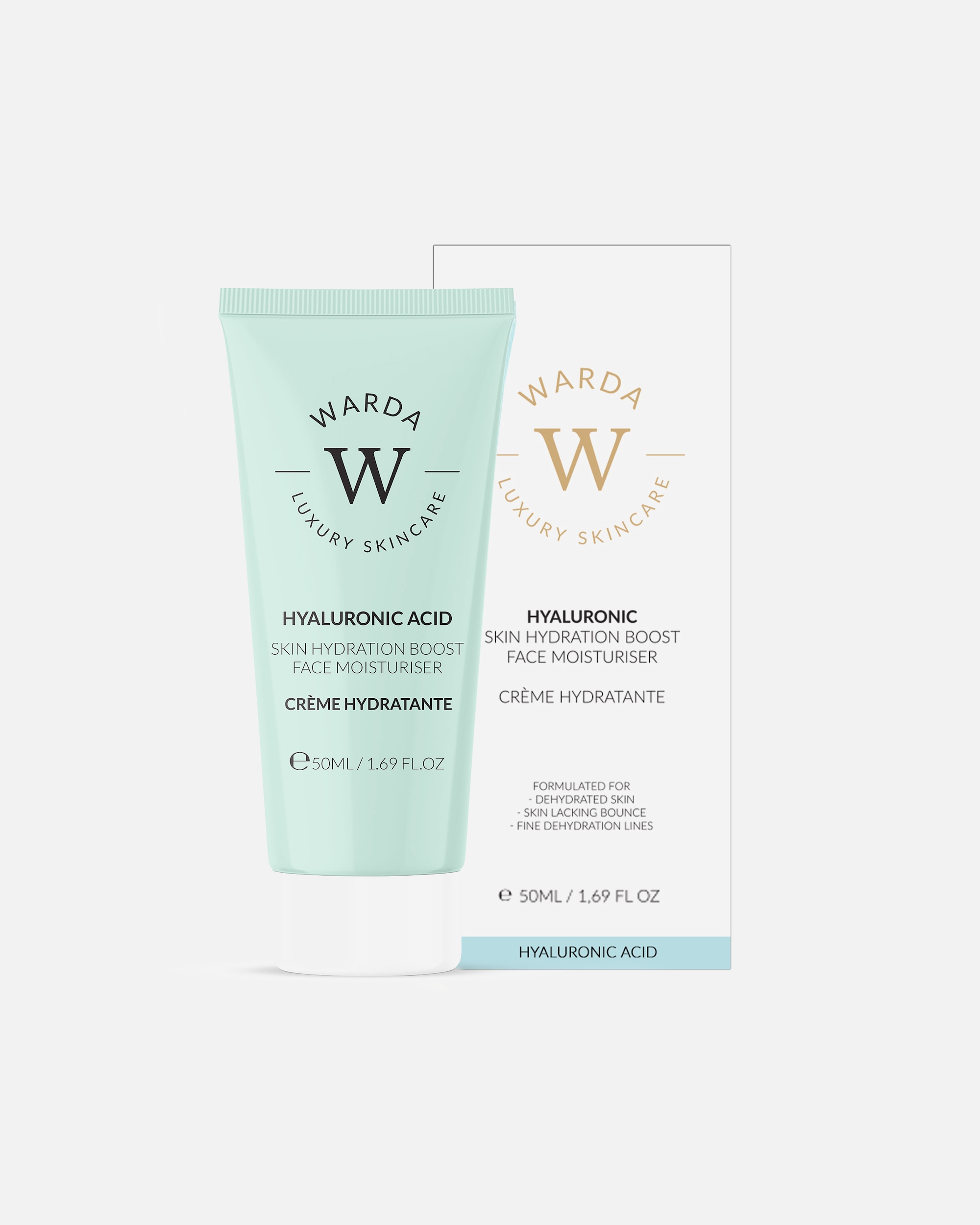 Crema facial para Mujer WARDA LUXURY SKINCARE Crema hialurónica 50ml