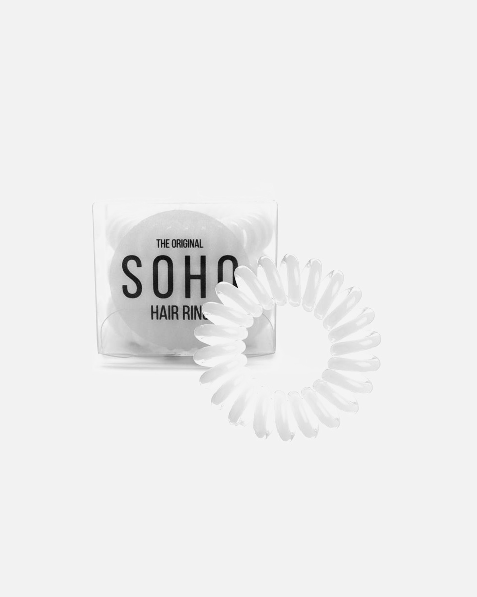 Goma de pelo para Unisex SOHO Lazos Para El Cabello En Espiral Blanco