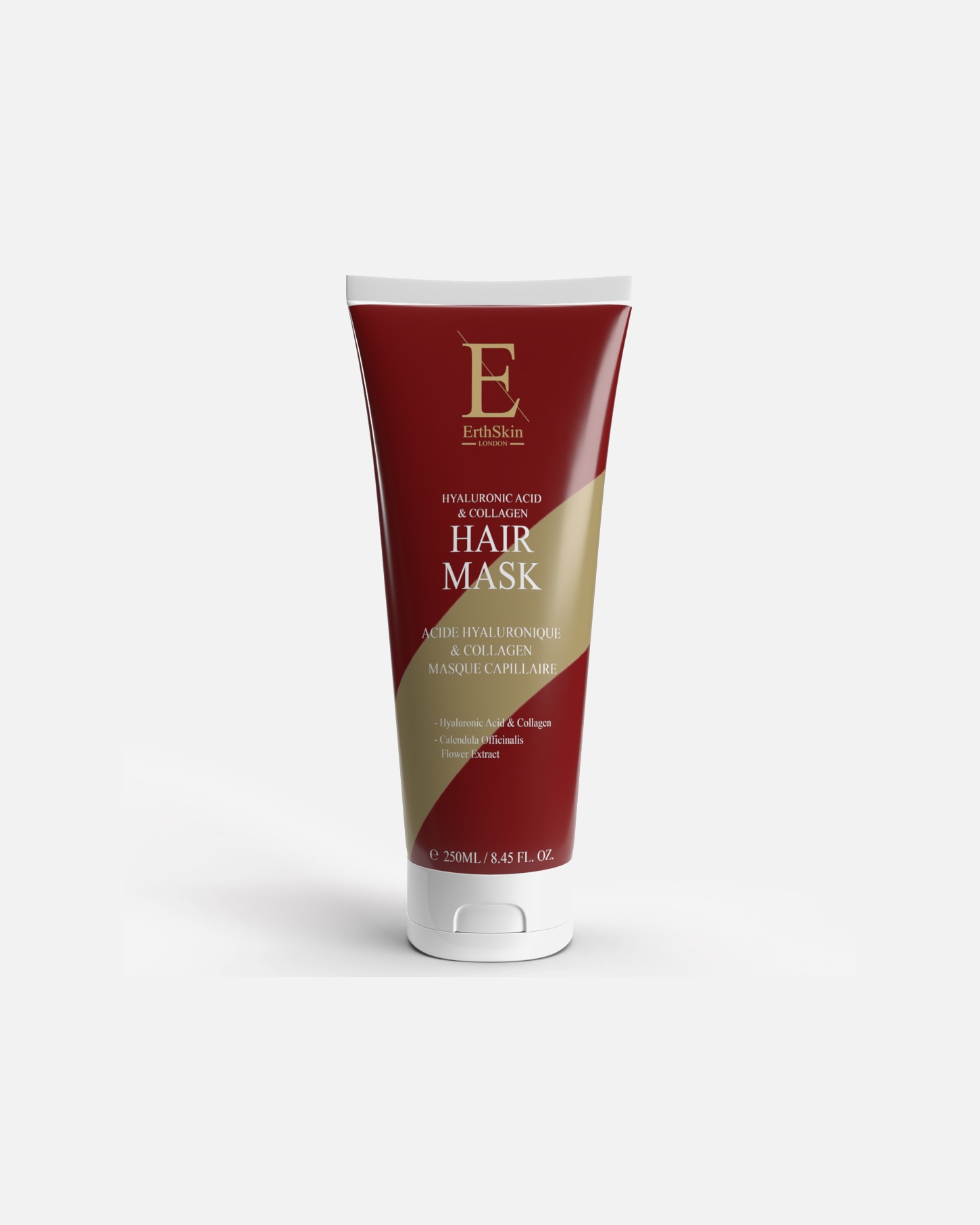 Mascarilla capilar para Mujer ErthSkin London Mascarilla capilar de ácido hialurónico y colágeno 250ml