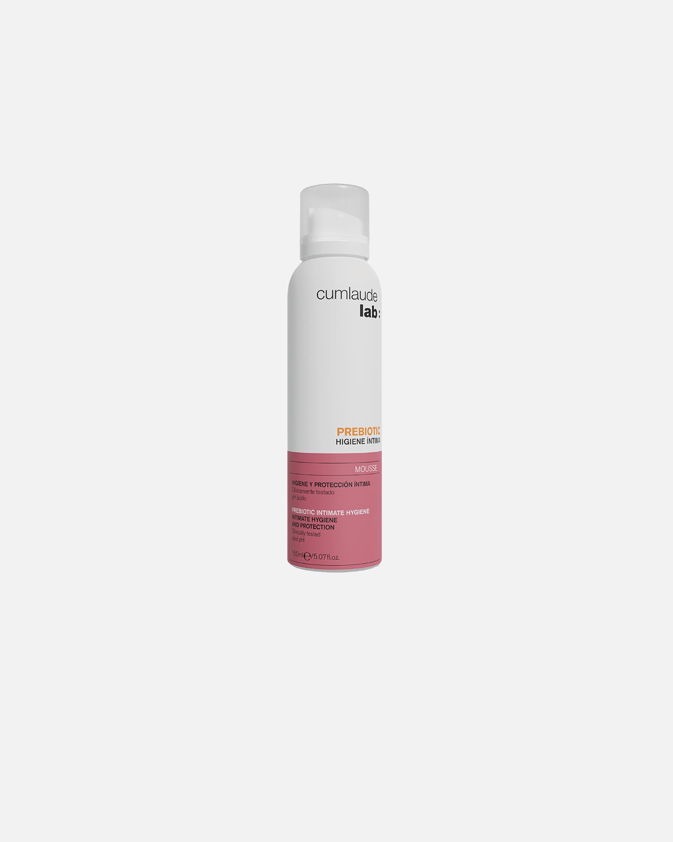 Higiene intima para Mujer Cumlaude Lab HIGIENE INTIMA PREBIOTIC mousse 150 ml