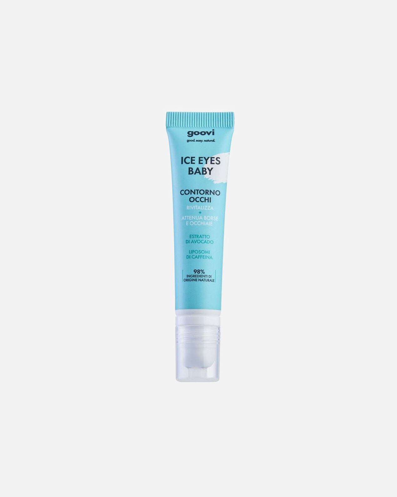 Crema para los ojos para Mujer goovi Ice Eyes Baby Crema contorno de ojos contra bolsas y ojeras 15 ml