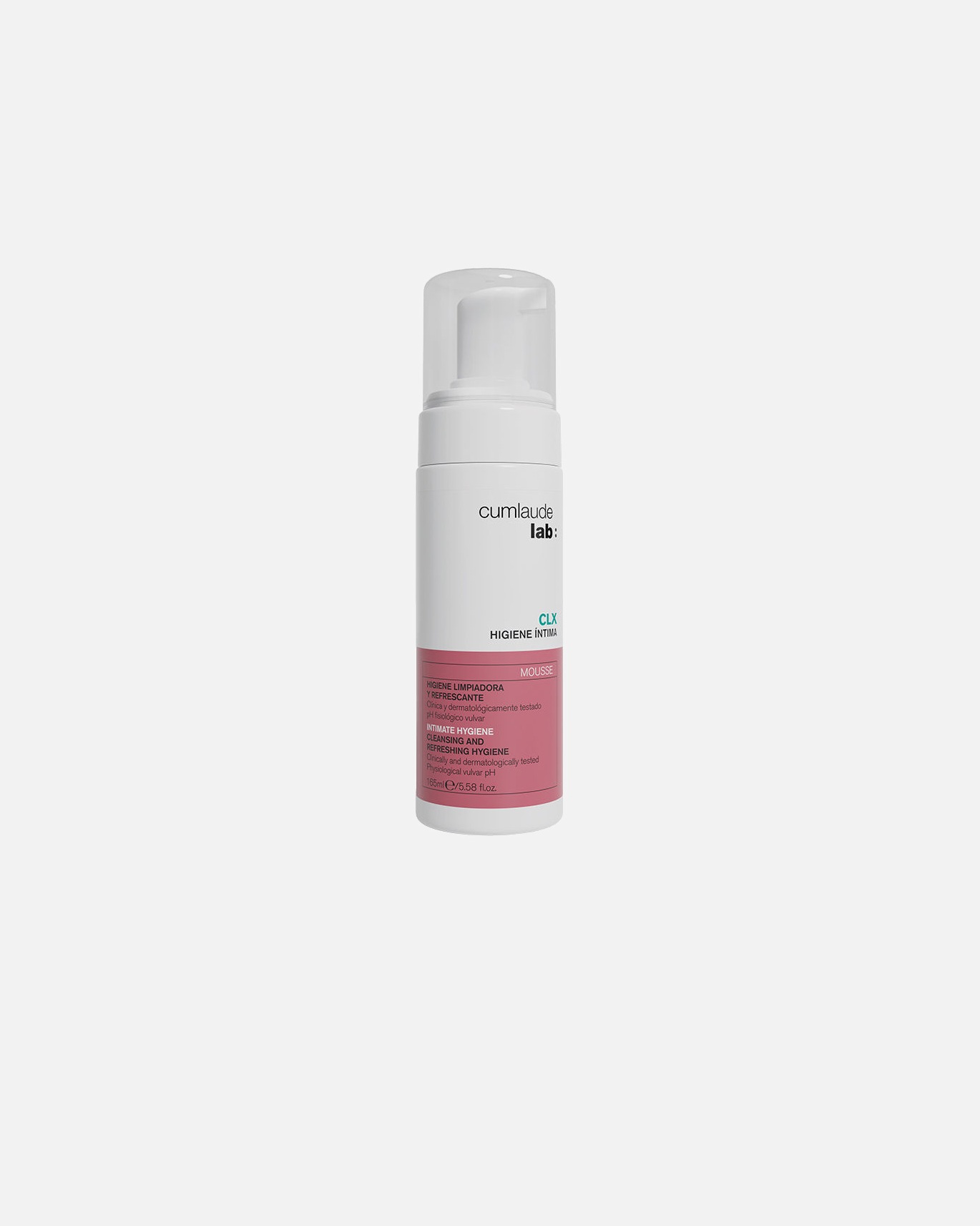 Higiene intima para Mujer Cumlaude Lab HIGIENE INTIMA CLX mousse 165 ml
