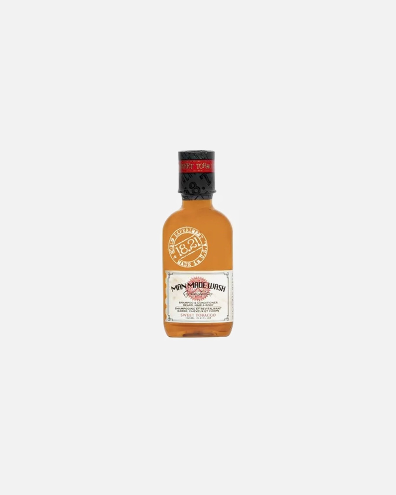 Champú capilar para Unisex 18.21 Man Made MAN MADE WASH champú gel 3 en 1 sweet tobacco 100 ml