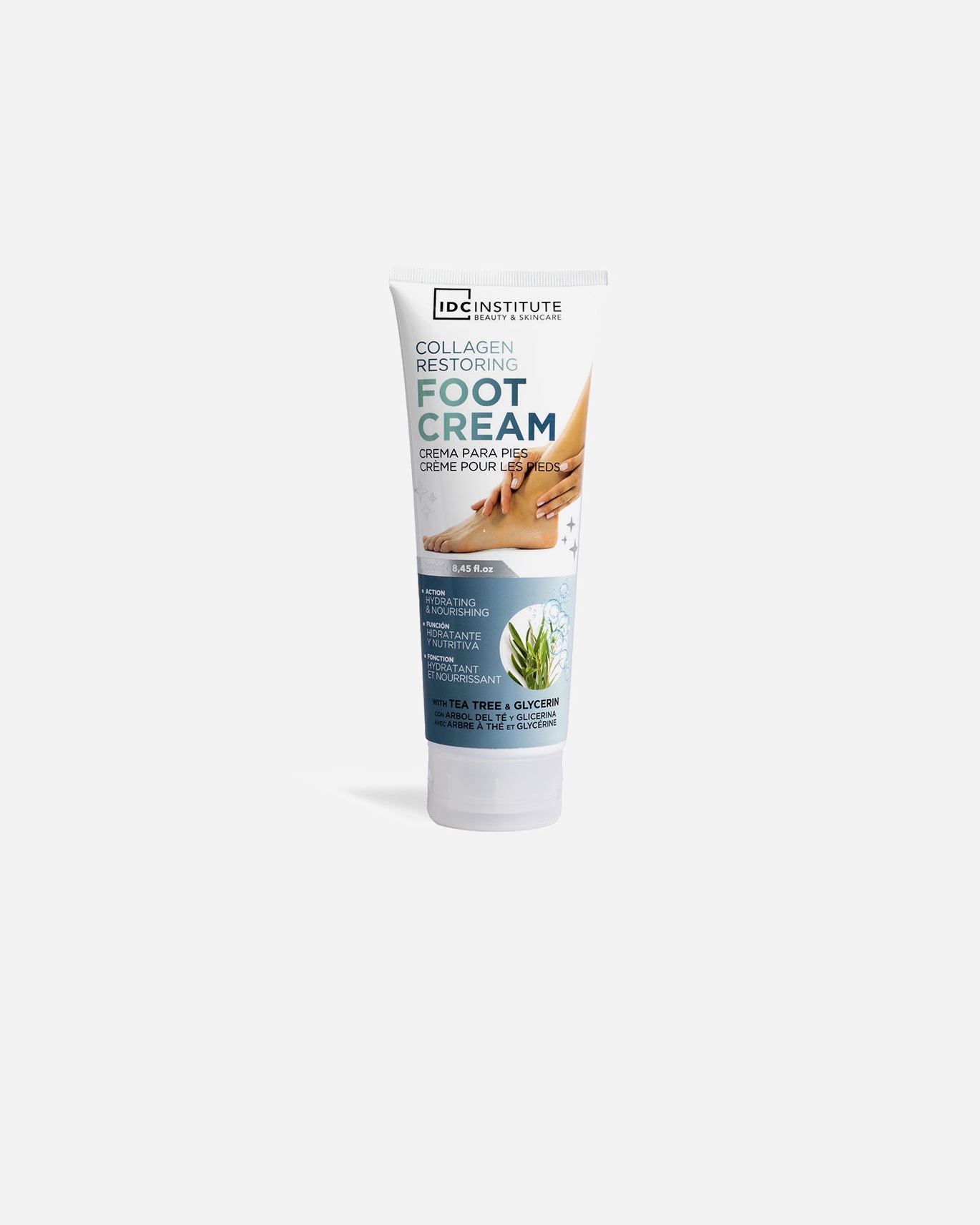 Crema de pies para Unisex IDC COLLAGEN RESTORING crema para pies 250 ml
