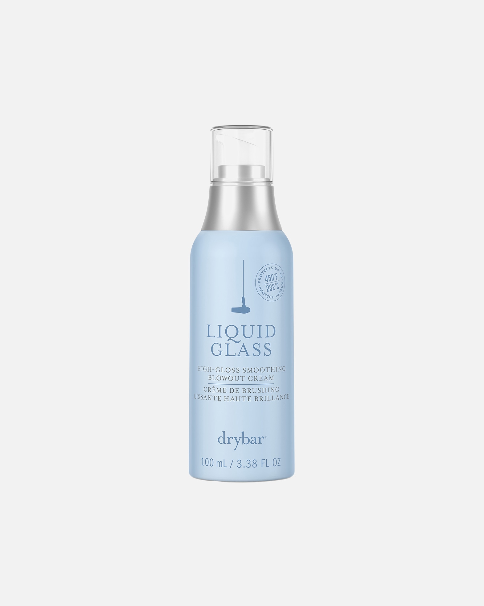 Líquido de peinado para Unisex drybar Default Brand Line Liquid Glass High-Gloss Smoothing Blowout Cream Liquid Glass High-Gloss Smoothing Blowout Cream