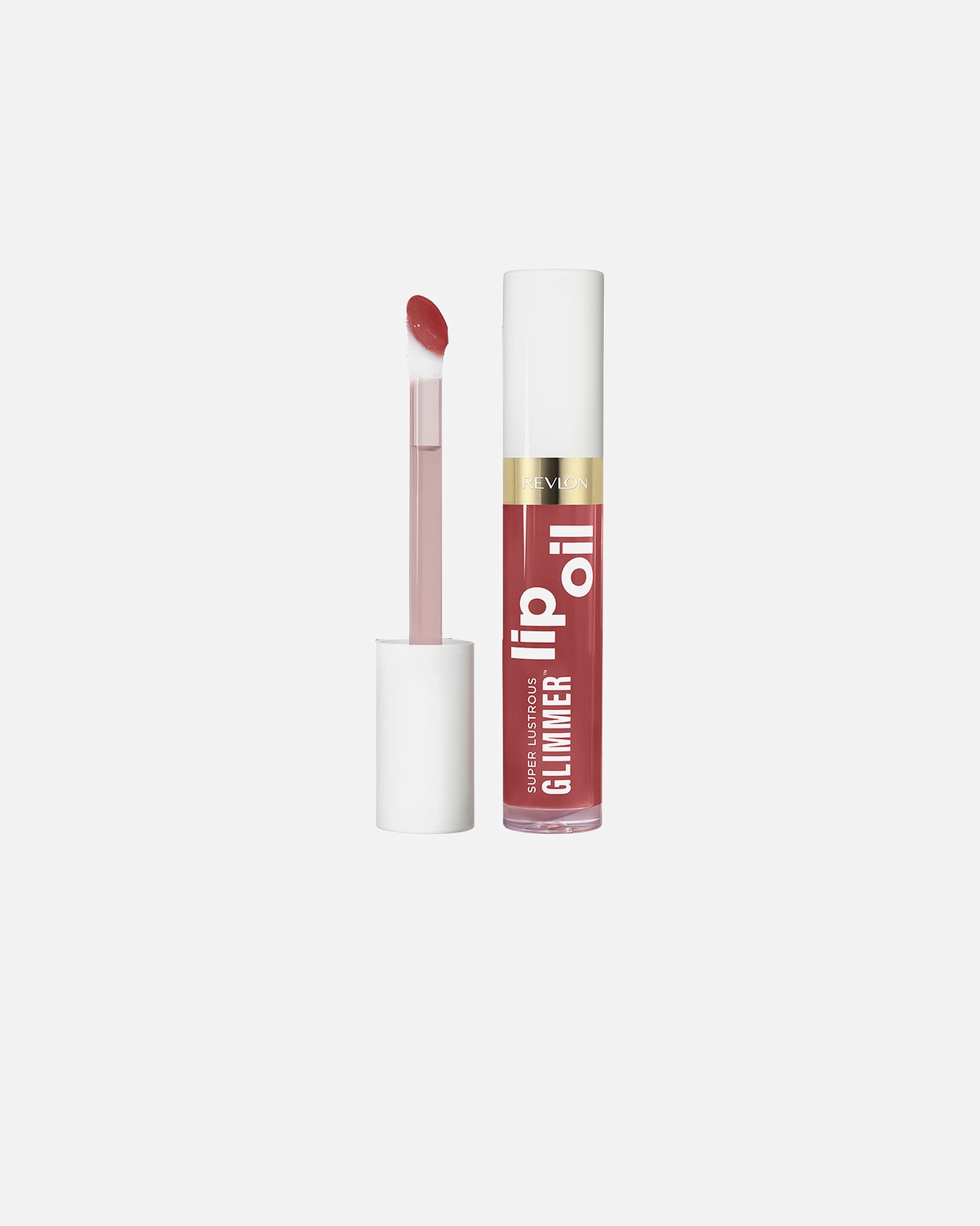 Brillo de labios para Unisex Revlon SUPER LUSTROUS GLIMMER lip oil 008-Just Toasty