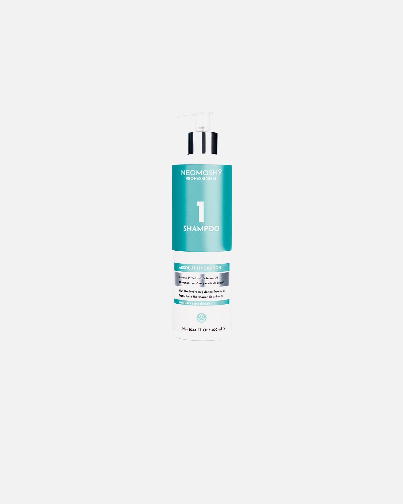 Champú capilar para Unisex Neomoshÿ ABSOLUT HYDRATION shampoo 300 ml