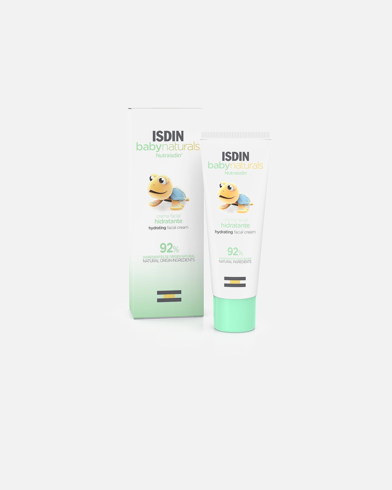 Crema para bebés para Unisex ISDIN BABY NATURALS hydrating facial cream 50 ml