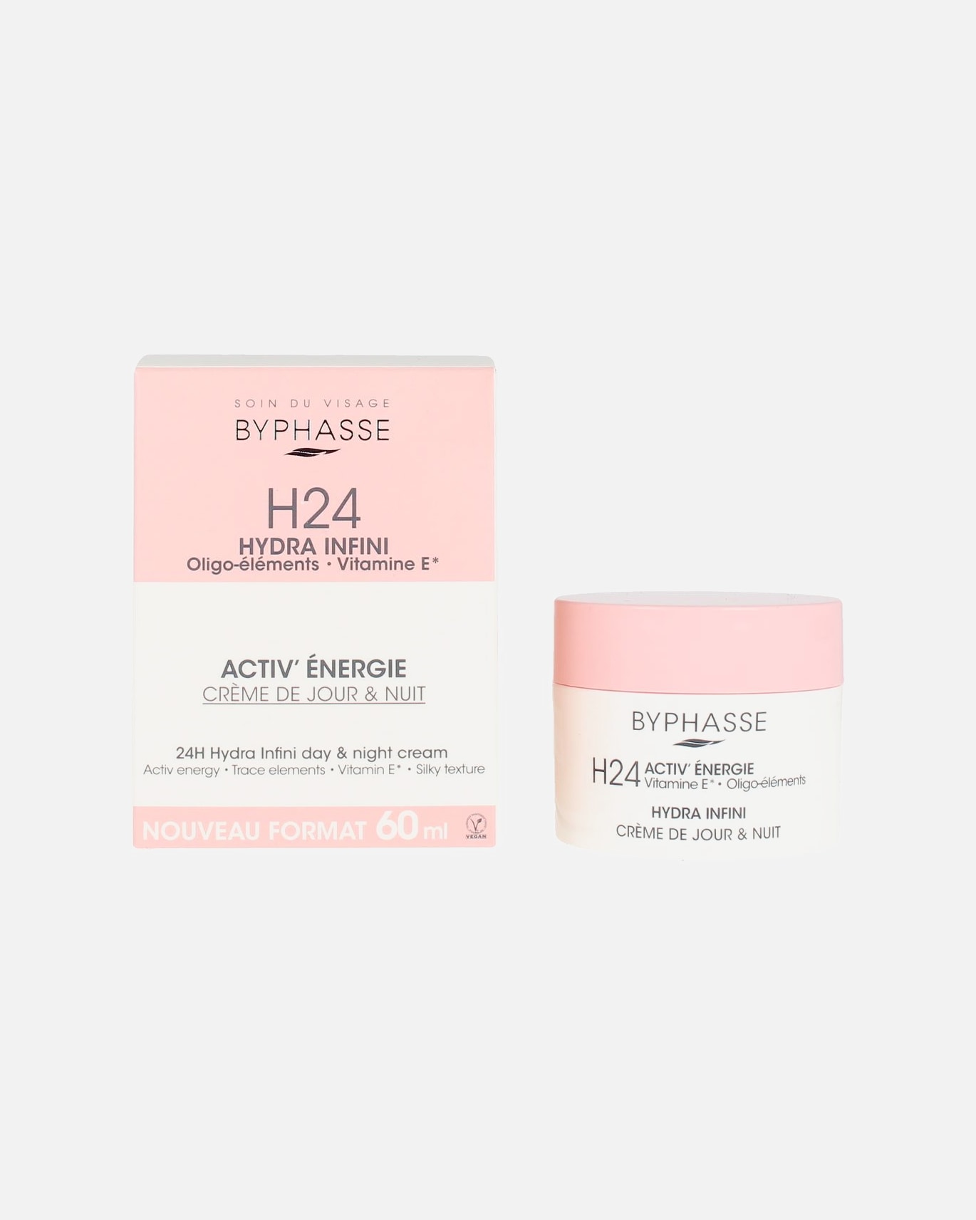 Crema facial para Mujer 24H HYDRA INFINI crema día y noche 60 ml