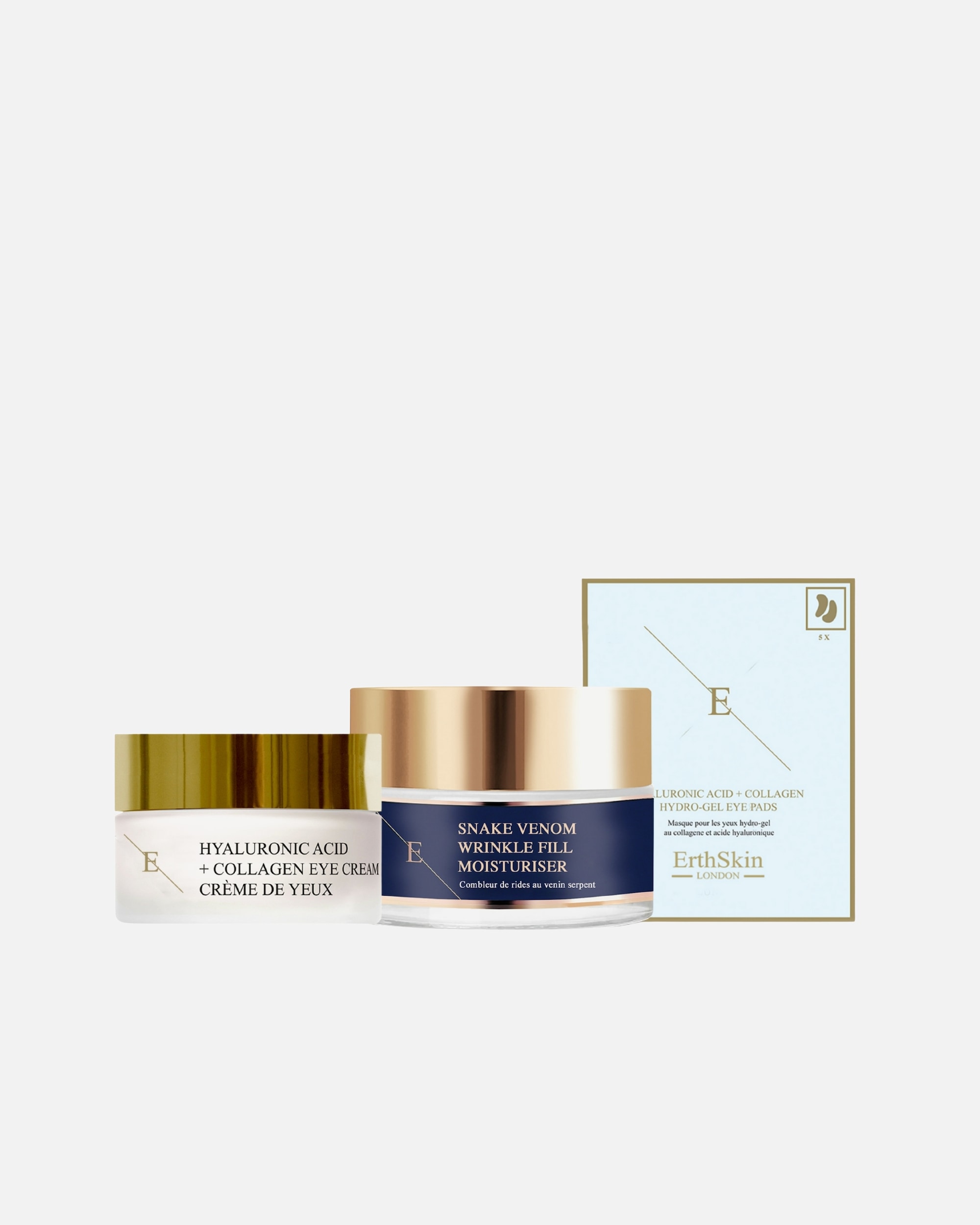 Set de tratamiento facial para Mujer ErthSkin London Kit para el cuidado de los ojos con veneno de serpiente 1 pieza