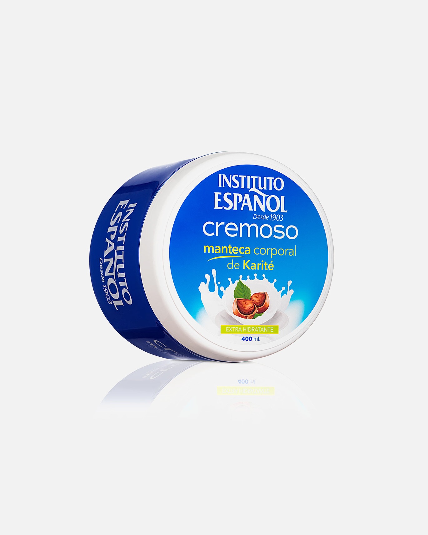 Crema para el cuerpo para Unisex Instituto Español MANTECA DE KARITÉ cremoso manteca corporal 400 ml
