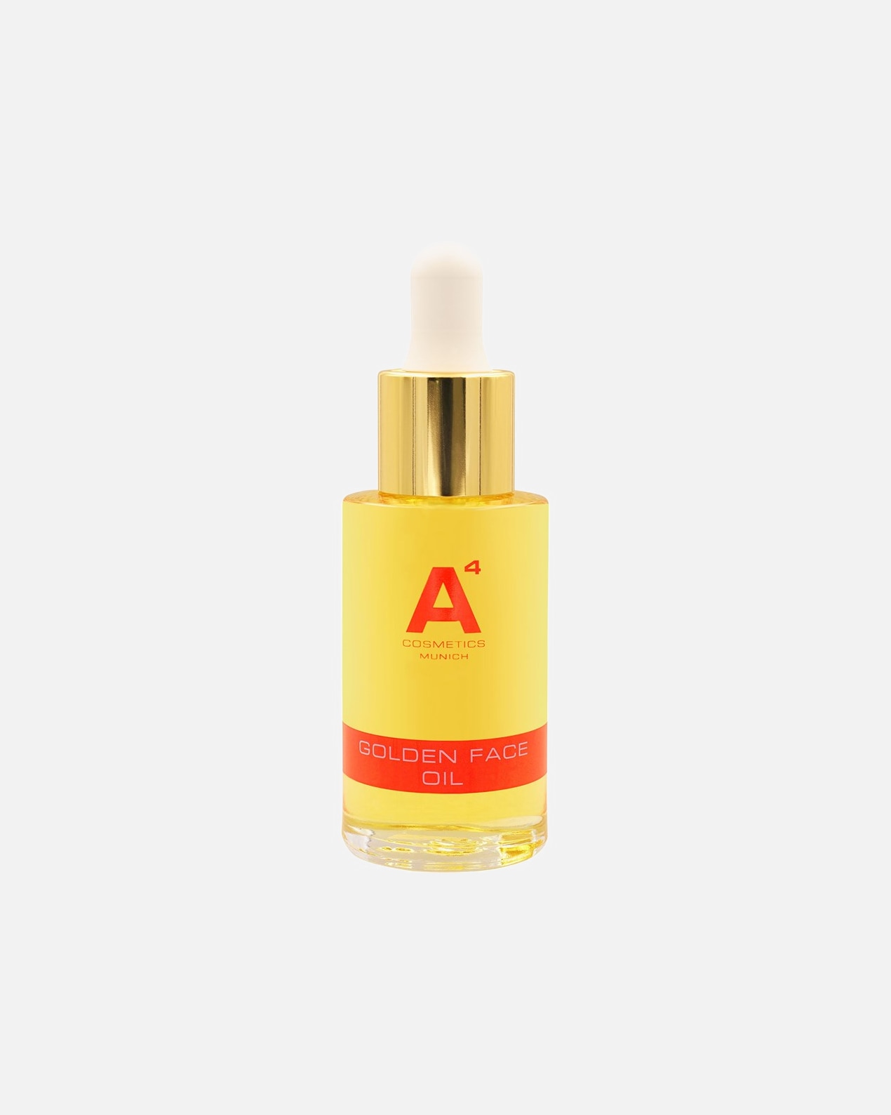 Aceite facial para Mujer A4 Cosmetics Aceite facial dorado 30 ml