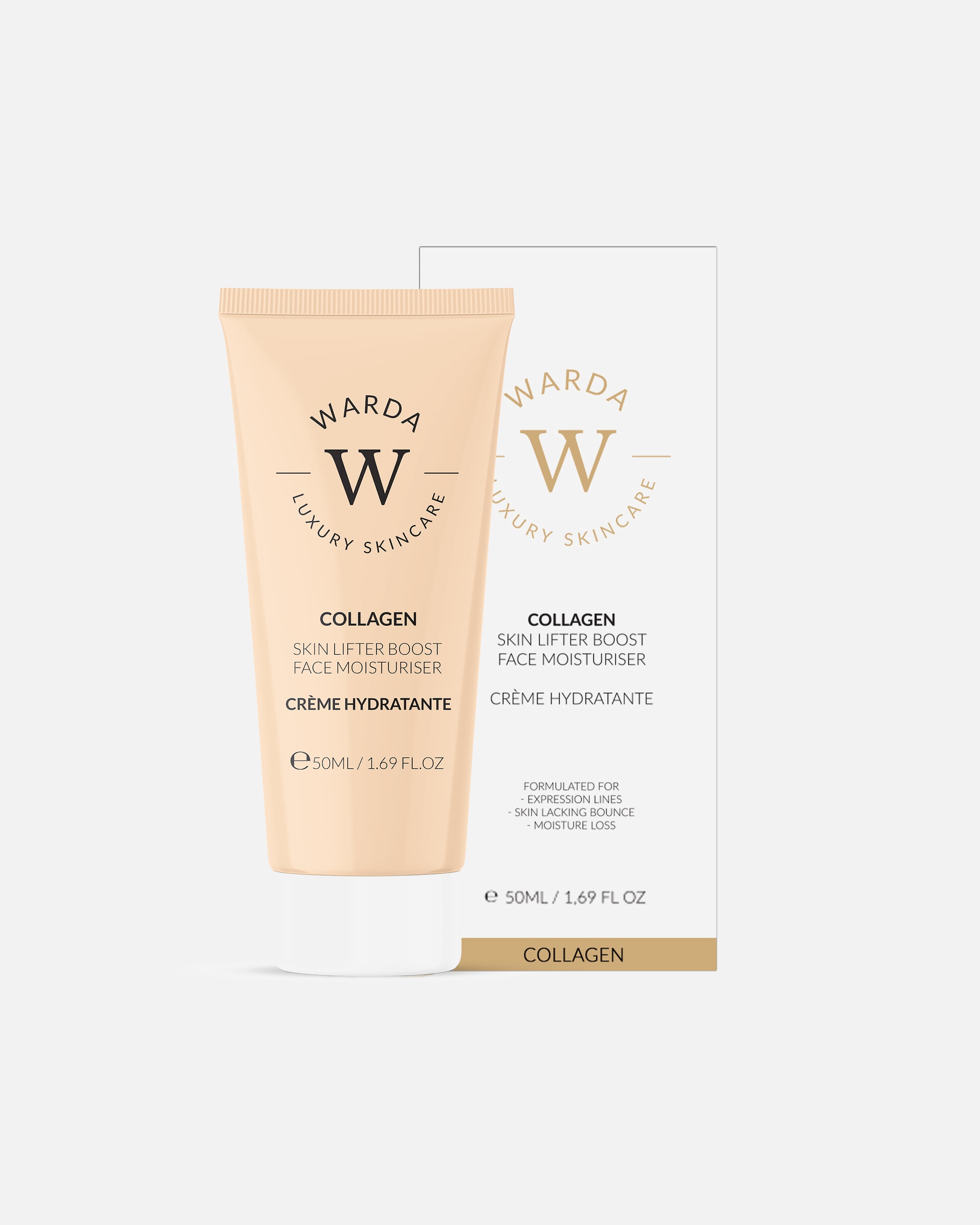Crema facial para Mujer WARDA LUXURY SKINCARE Crema de colágeno 50ml