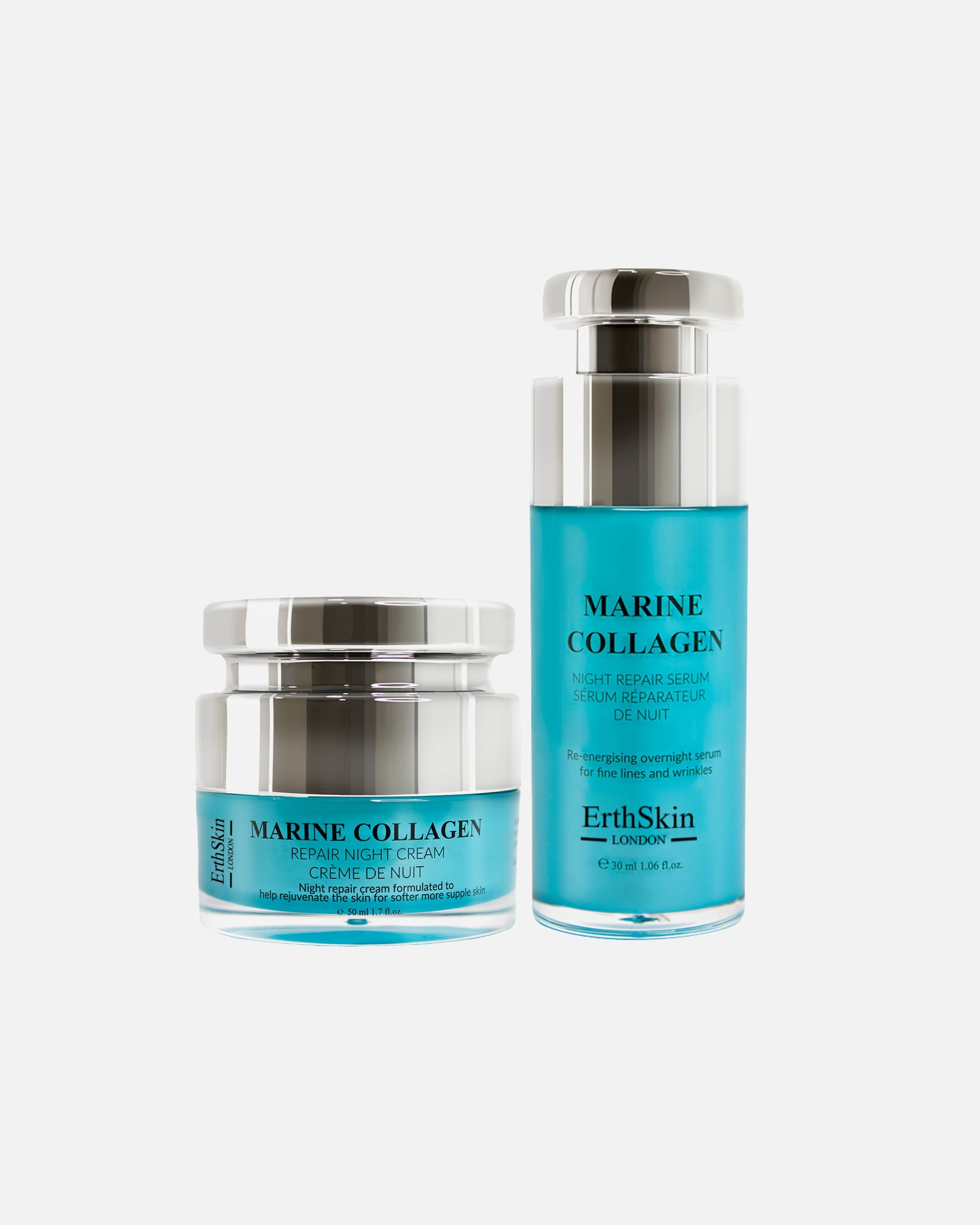 Set de tratamiento facial para Mujer ErthSkin London Kit de reparación Marine Night 1 pieza
