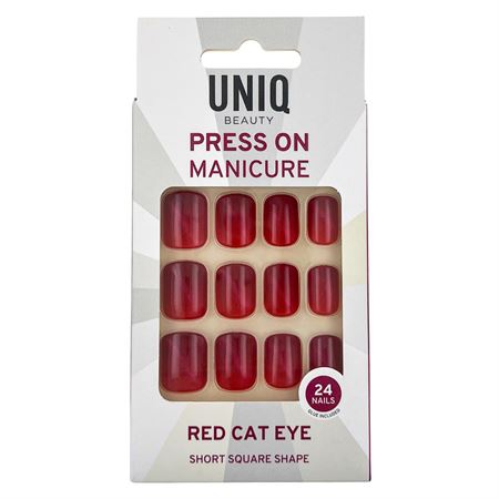 Imagen de Cuadrado Corto Ojo De Gato Rojo