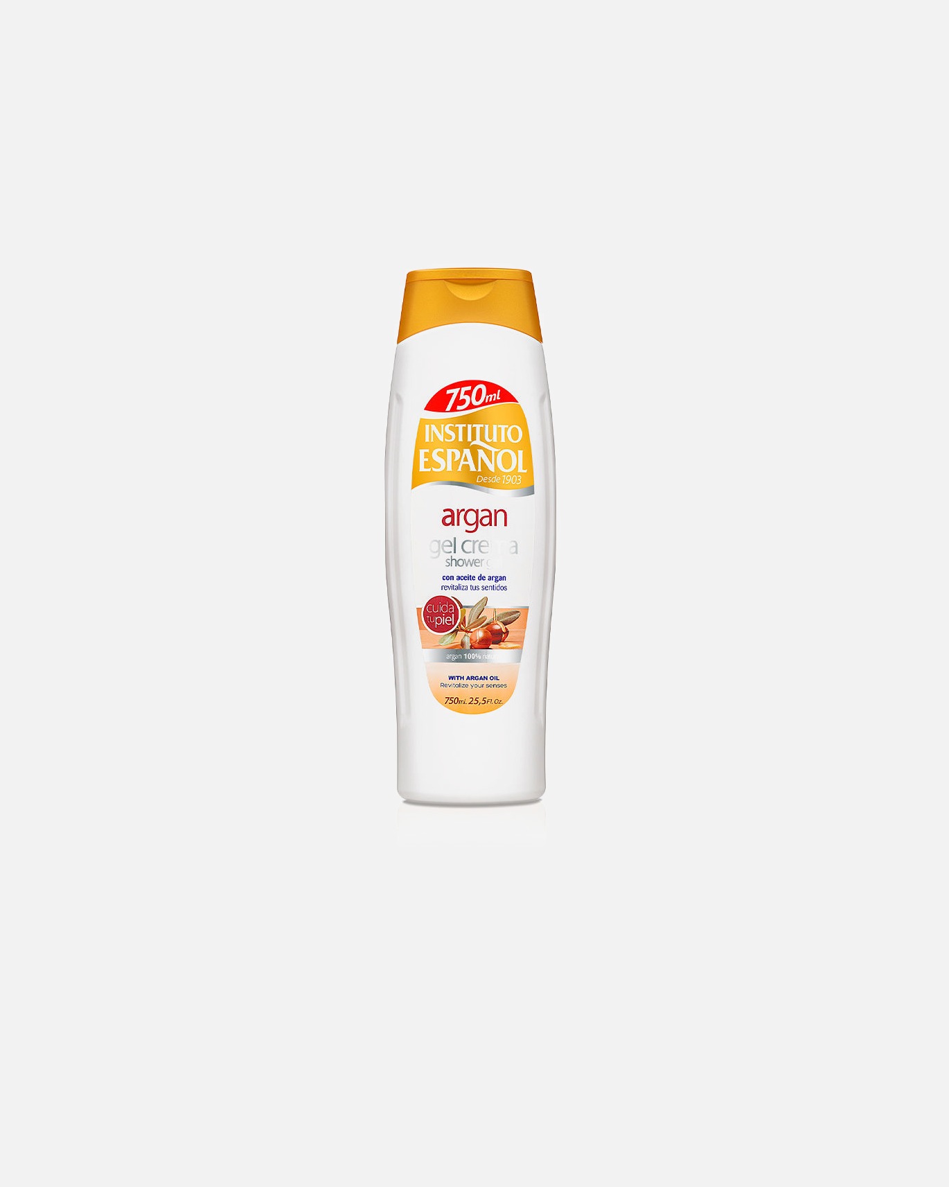 Gel de ducha para Unisex Instituto Español ARGÁN gel de ducha 750 ml