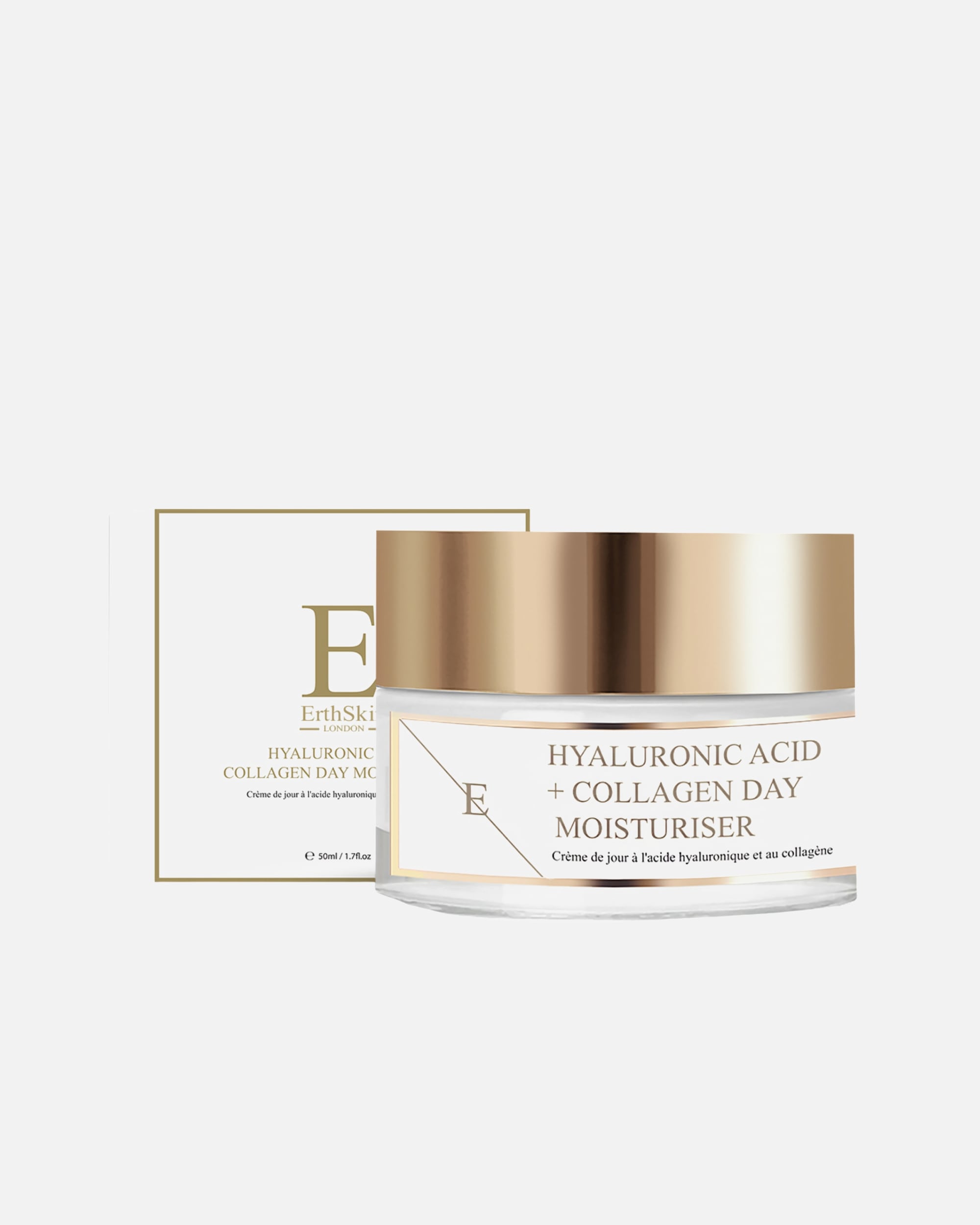 Crema de día para Mujer ErthSkin London Crema de día con ácido hialurónico y colágeno 50ml