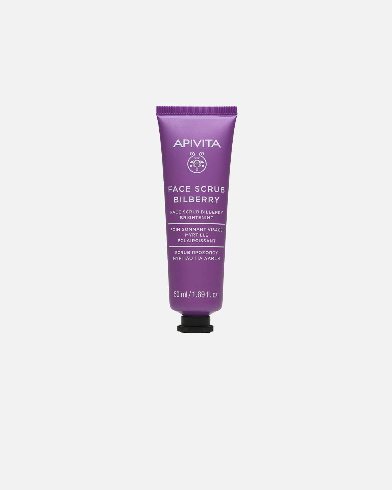 Exfoliante de cara para Mujer Apivita MASCARILLA FACIAL exfoliante iluminadora con arándanos 50 ml