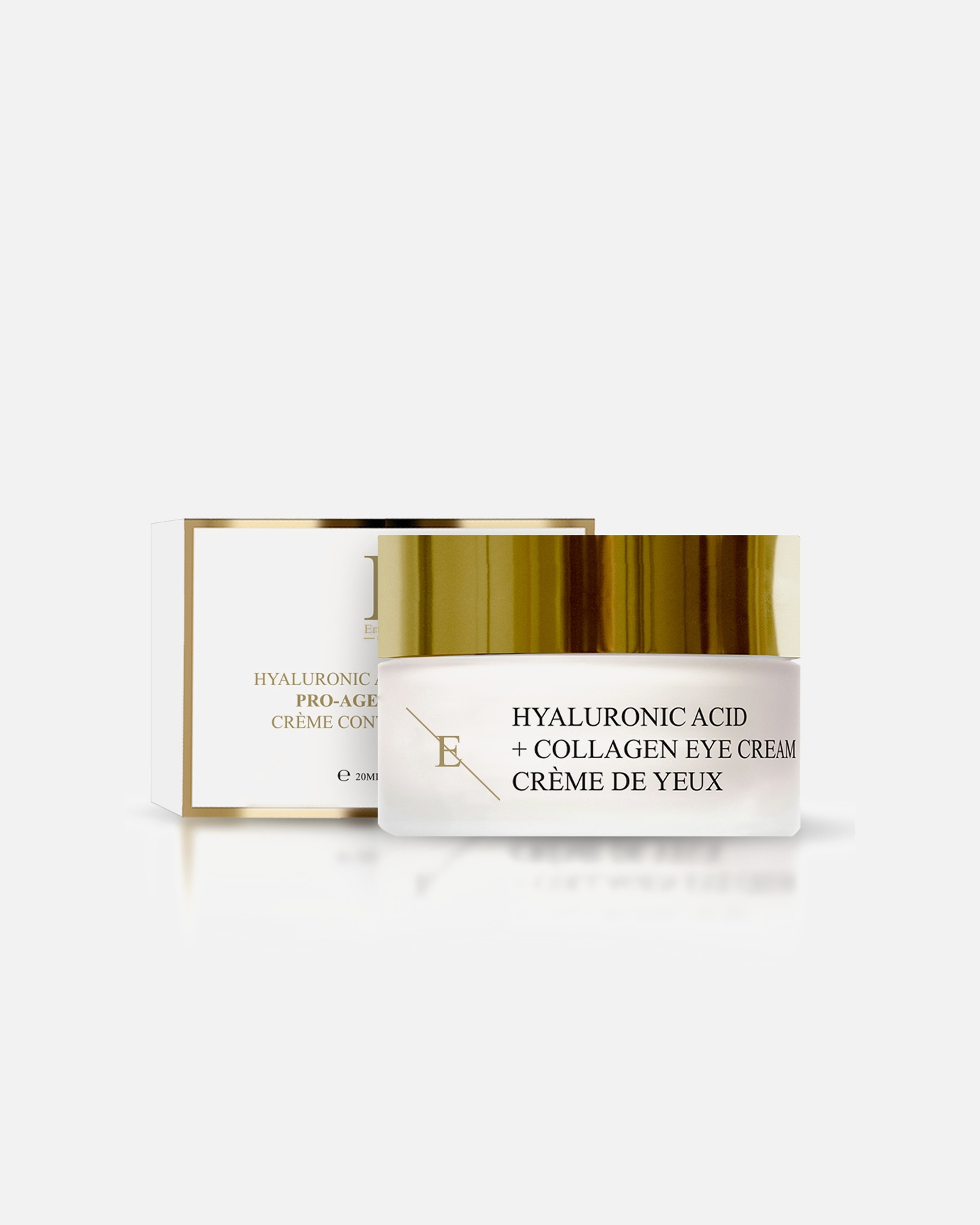 Crema para los ojos para Mujer ErthSkin London Crema para ojos con ácido hialurónico y colágeno Pro Age 30ml