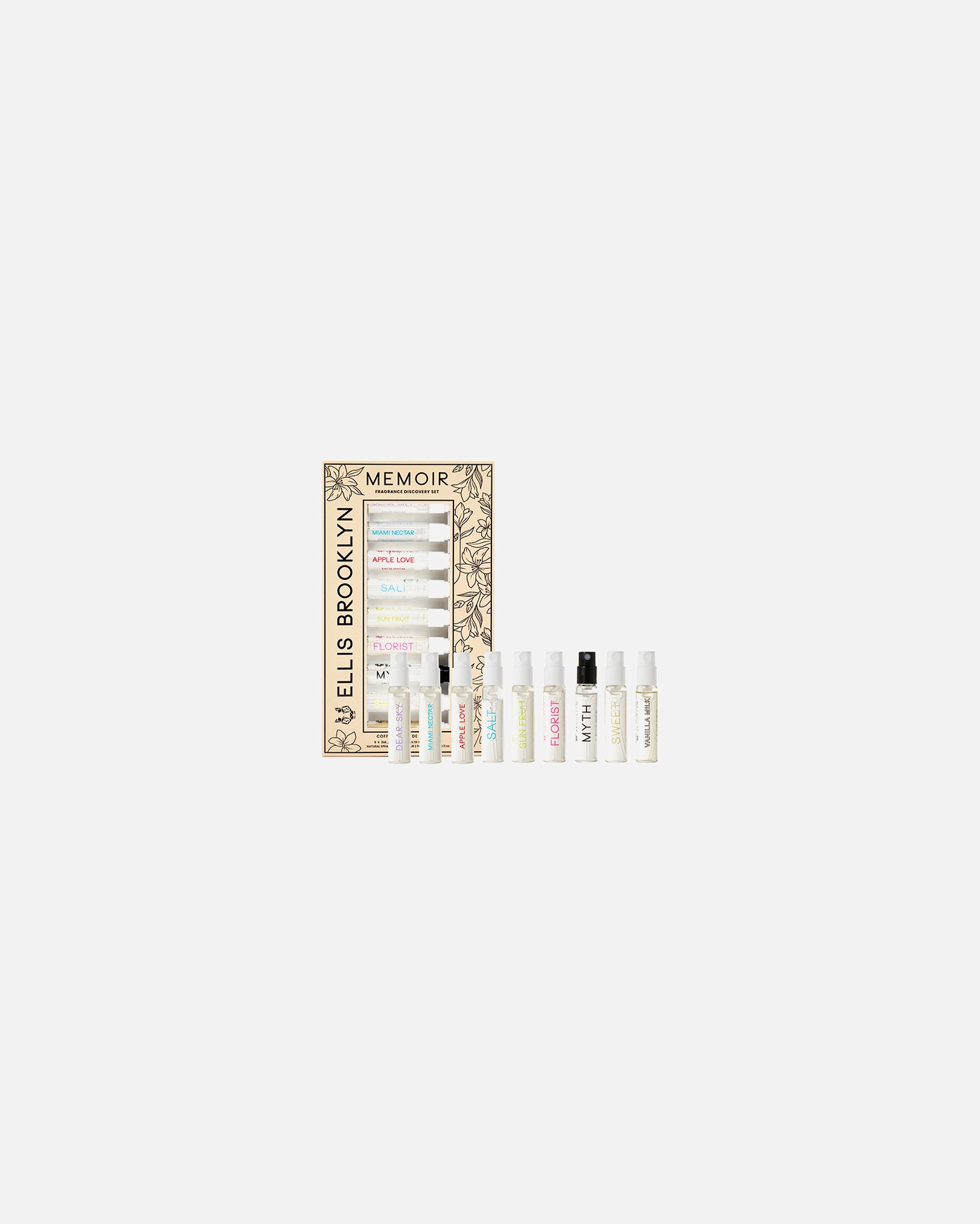 Set de fragancia para Unisex Ellis Brooklyn MEMOIR Fragrance Discovery Set 1 Pieza