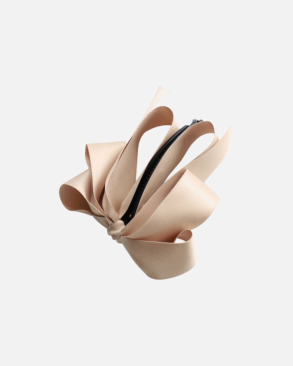 Pinza de pelo para Unisex SOHO Pasador De Pelo De Plátano Con Lazos Bona Beige