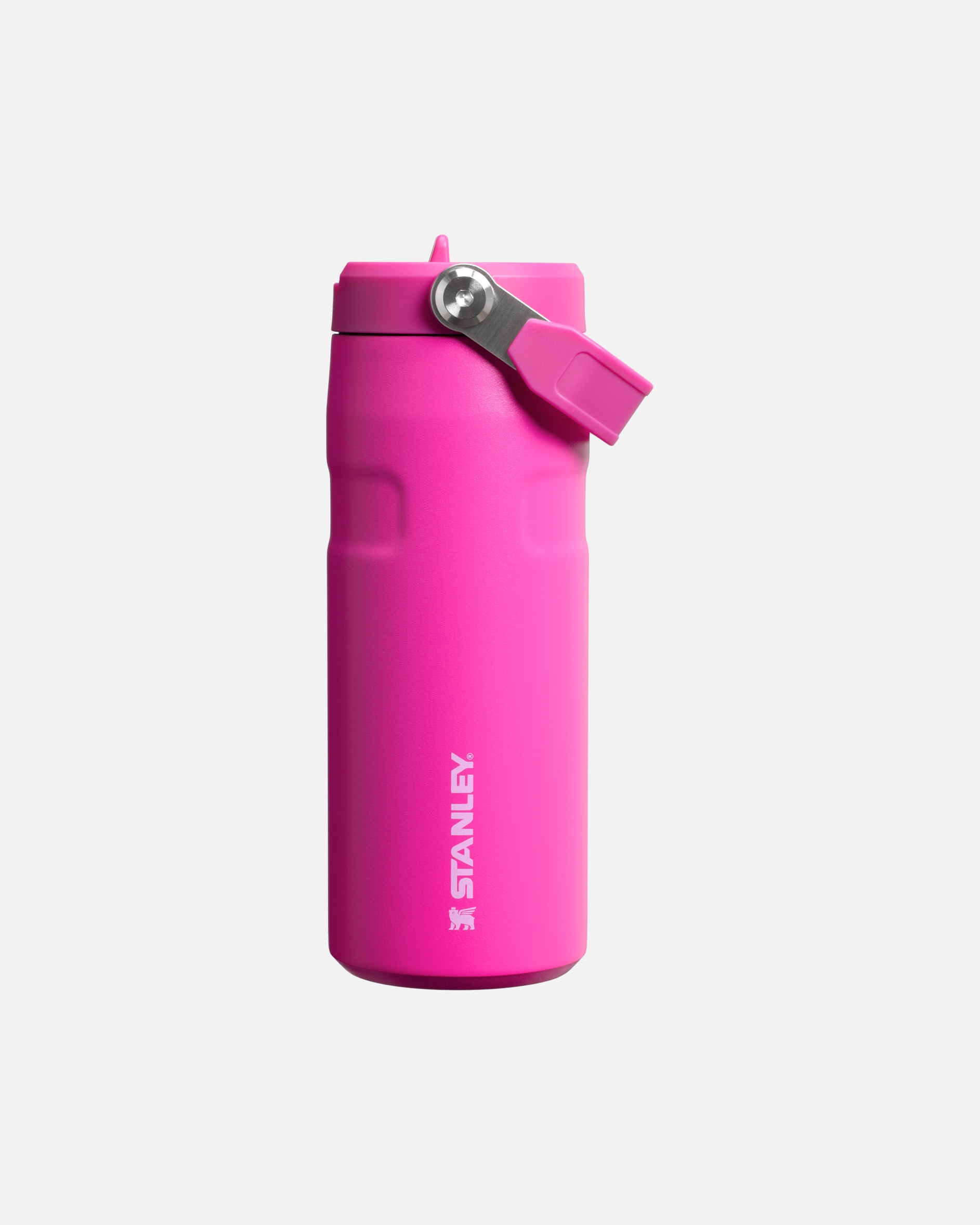 Botella para Unisex Stanley 1913 Botella de agua Isotermica Con Pajita - 0,47L - ICEFLOW™ BOTTLE FLIPSTRAW 2.0 Violet Blossom