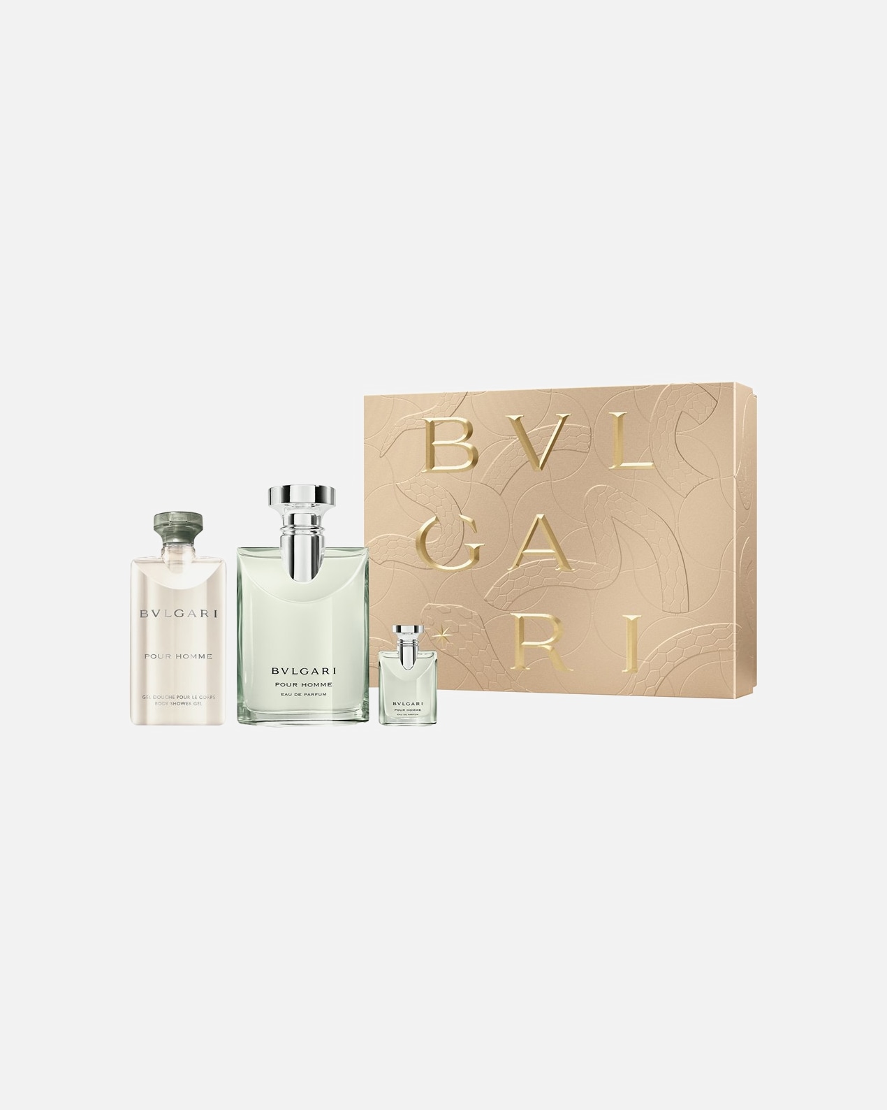 Set de fragancia para Hombre BVLGARI Pour Homme Eau de Toilette Set 1 unidades