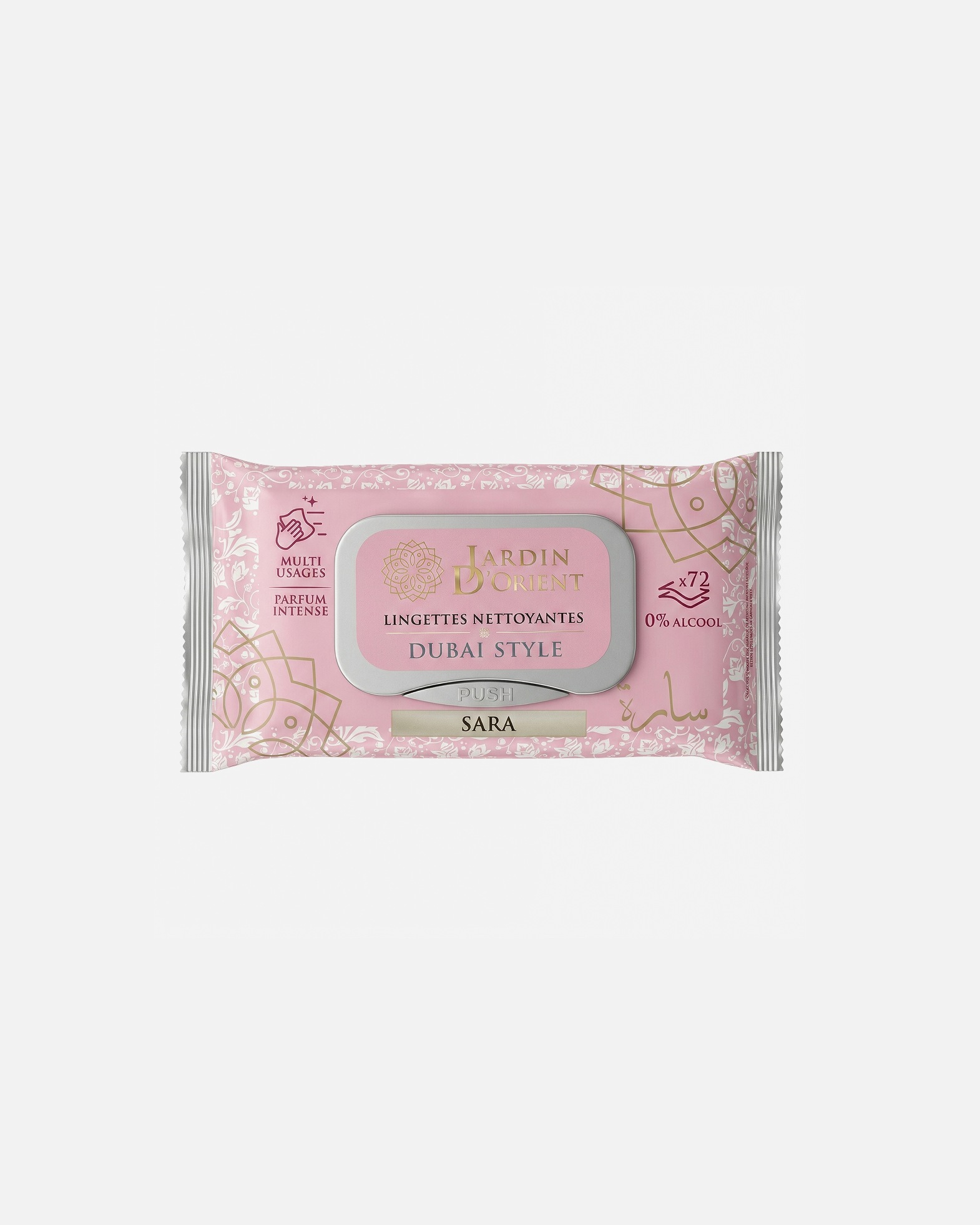 Eliminador de puntos negros para Unisex Lingettes Humides Parfumées Visage et Corps Sara 72 Piezas