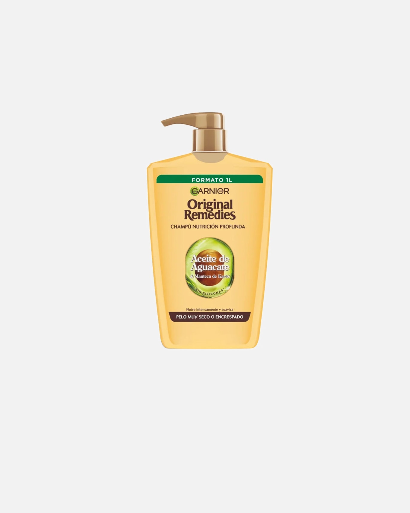 Champú capilar para Unisex Garnier ORIGINAL REMEDIES champú aguacate y karité 1000 ml