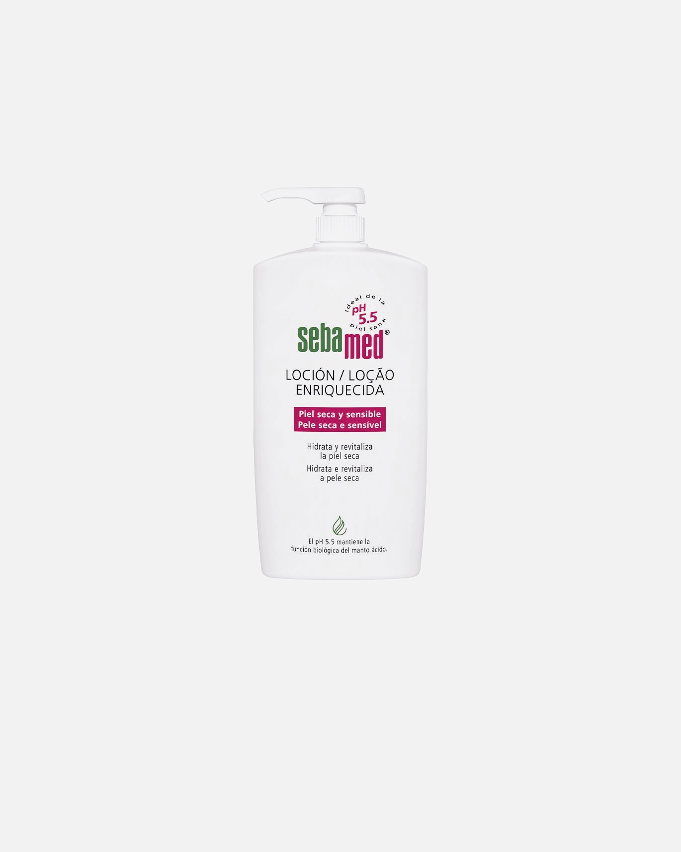 Crema para el cuerpo para Unisex sebamed PIEL SECA Y SENSIBLE loción enriquecida 1000 ml