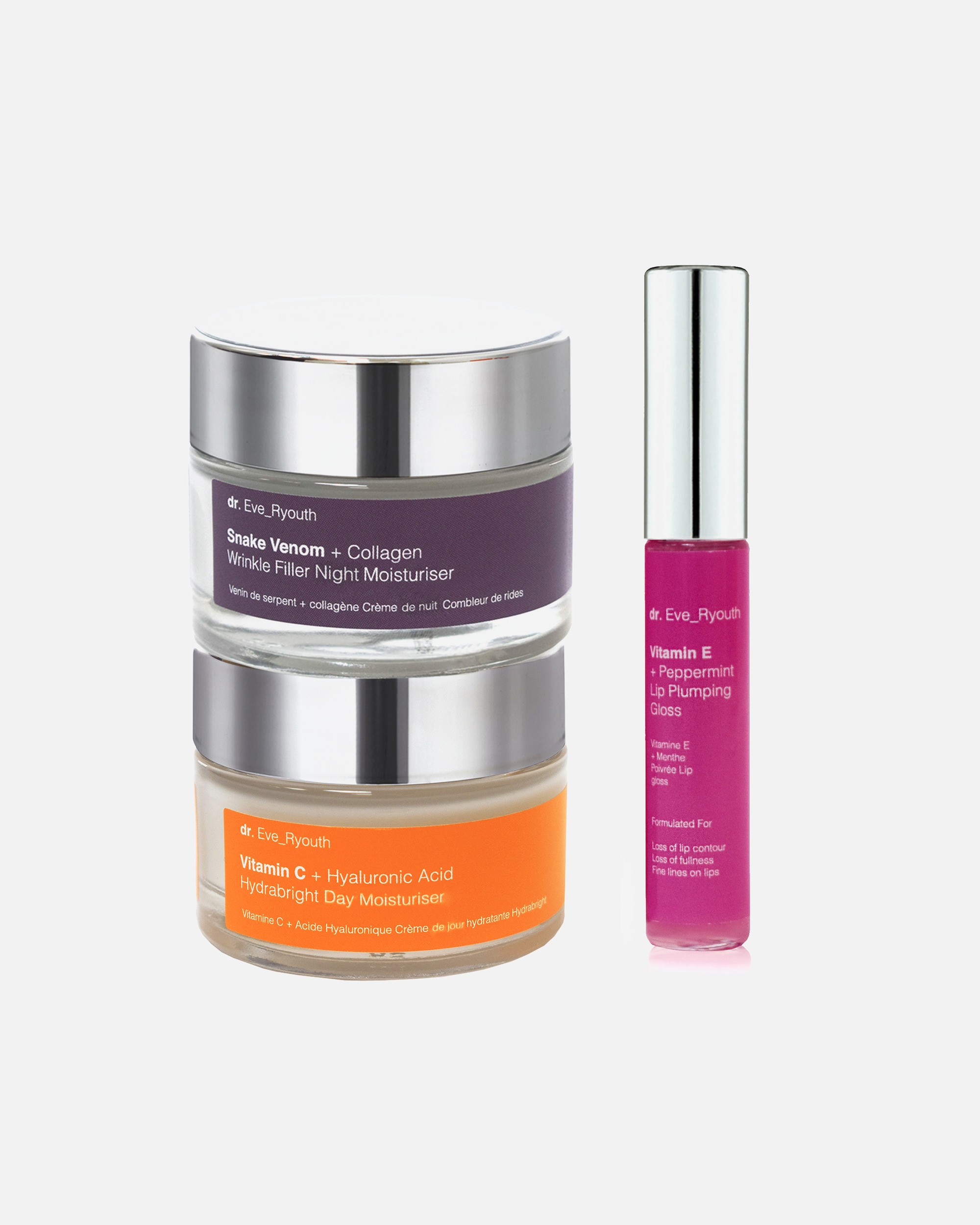 Set de tratamiento facial para Mujer Set de labios Bright Venom 1 pieza