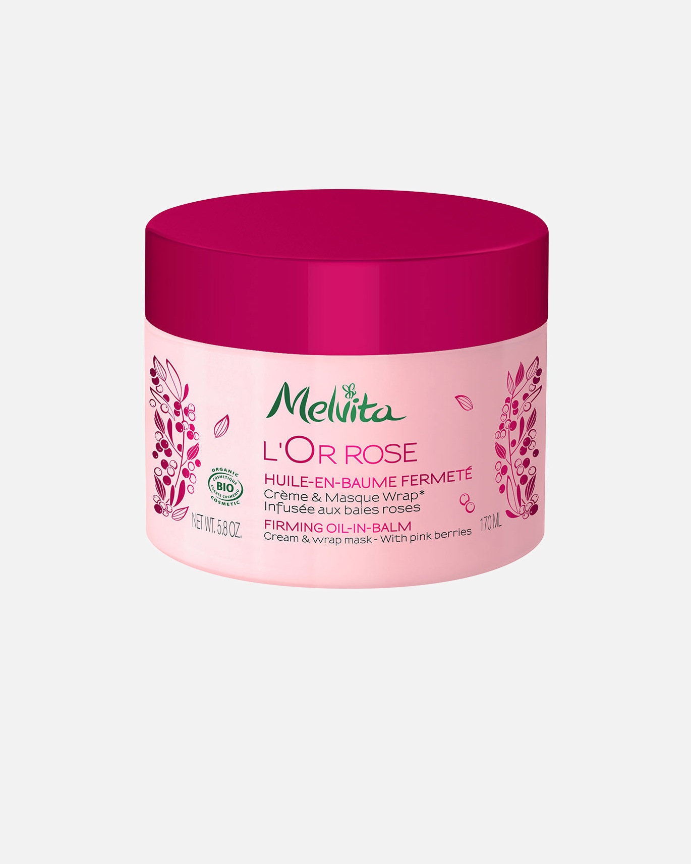 Loción corporal para Unisex Melvita L'OR ROSE bálsamo aceite nutri-reafirmante 170 ml