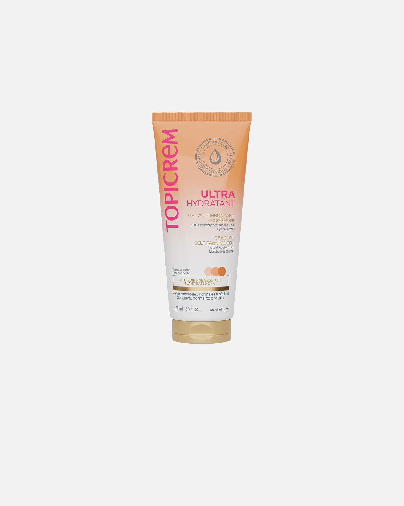 Autobronceado para Unisex Topicrem UH gel autobronceador progresivo 200 ml