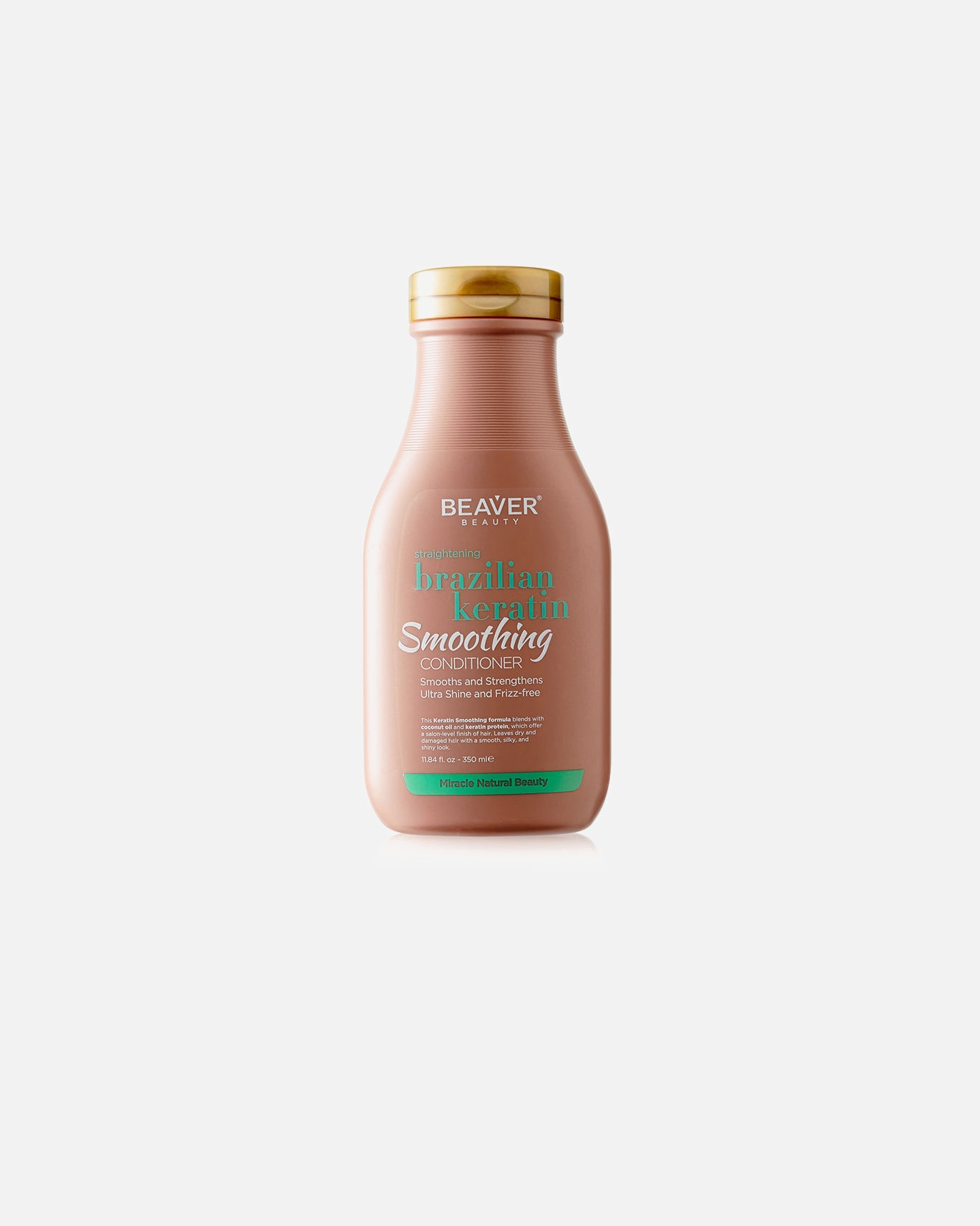 Acondicionador capilar para Unisex Beaver BRAZILIAN KERATIN acondicionador alisante 350 ml