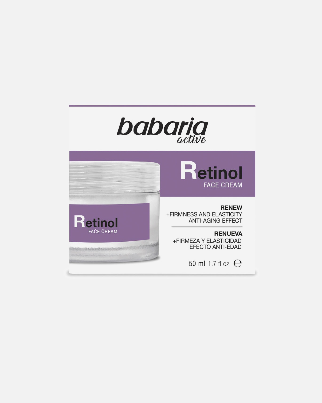 para Unisex Babaria RETINOL crema facial 50 ml