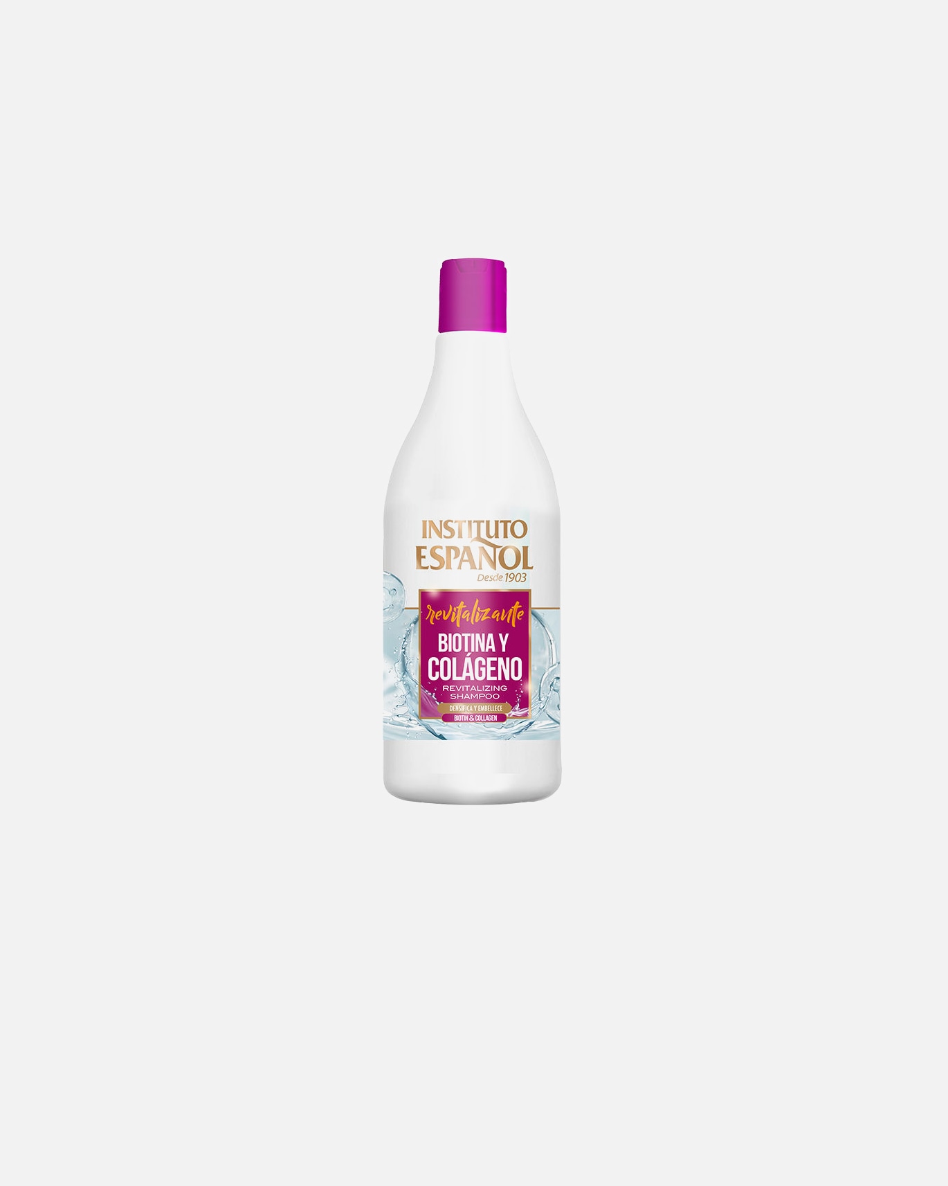 Champú capilar para Unisex Instituto Español CHAMPÚ REVITALIZANTE biotina + colágeno 750 ml