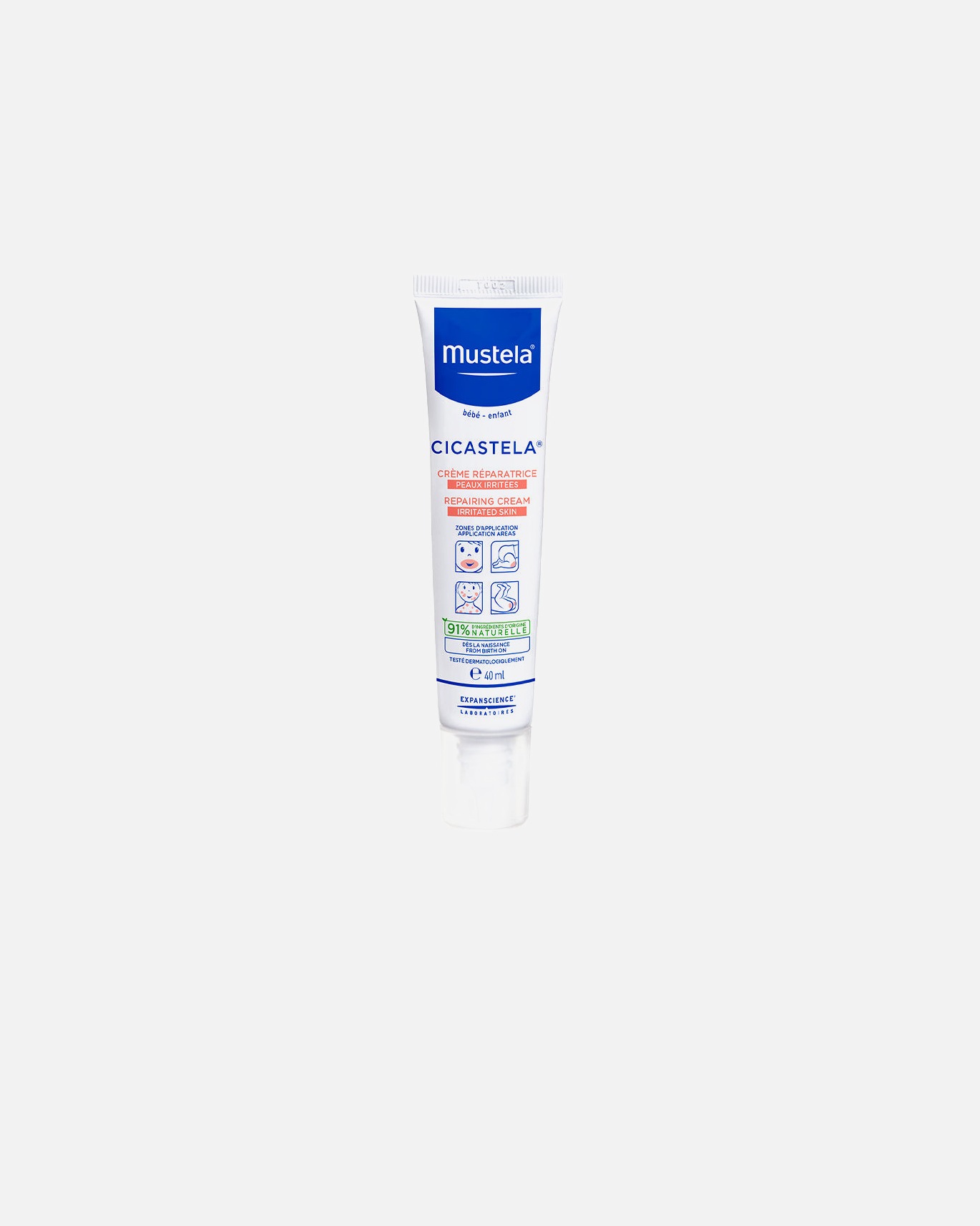 Crema para bebés para Unisex Mustela CICASTELA reparing cream 40 ml