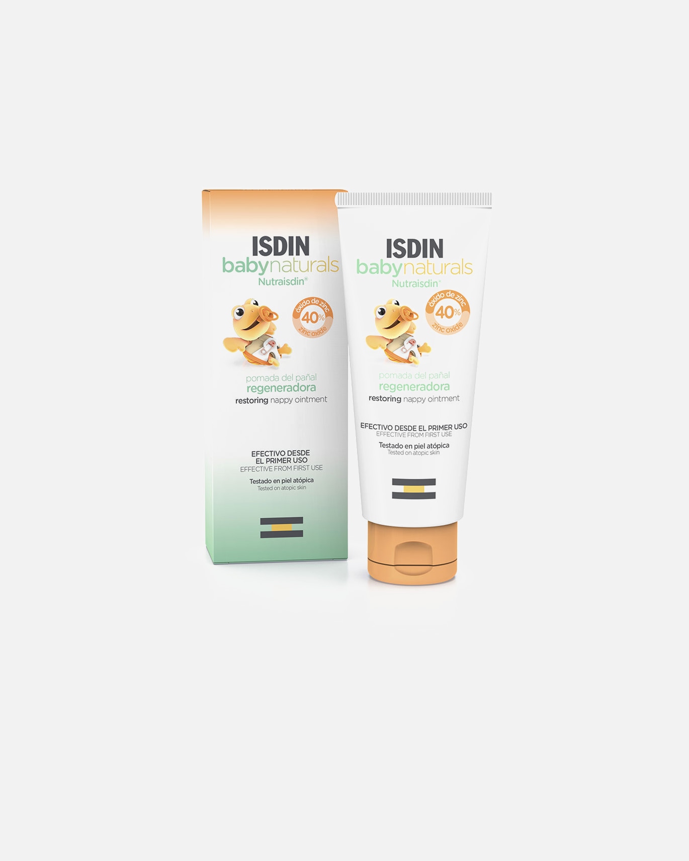 Crema para bebés para Unisex ISDIN BABYNATURALS pomada del pañal regeneradora 100 ml