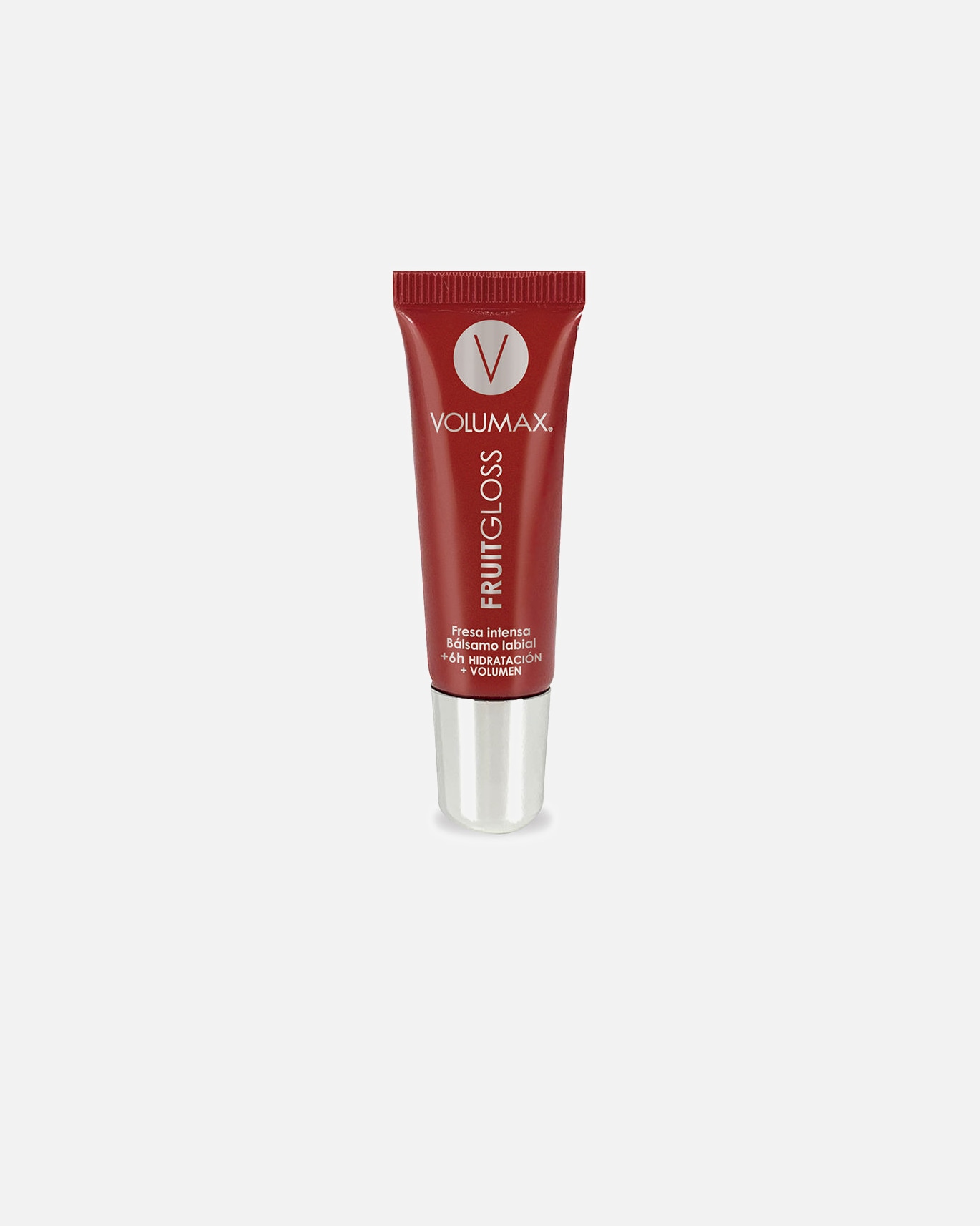Brillo de labios para Unisex Volumax FRUITGLOSS hidratación de labios fresa intensa