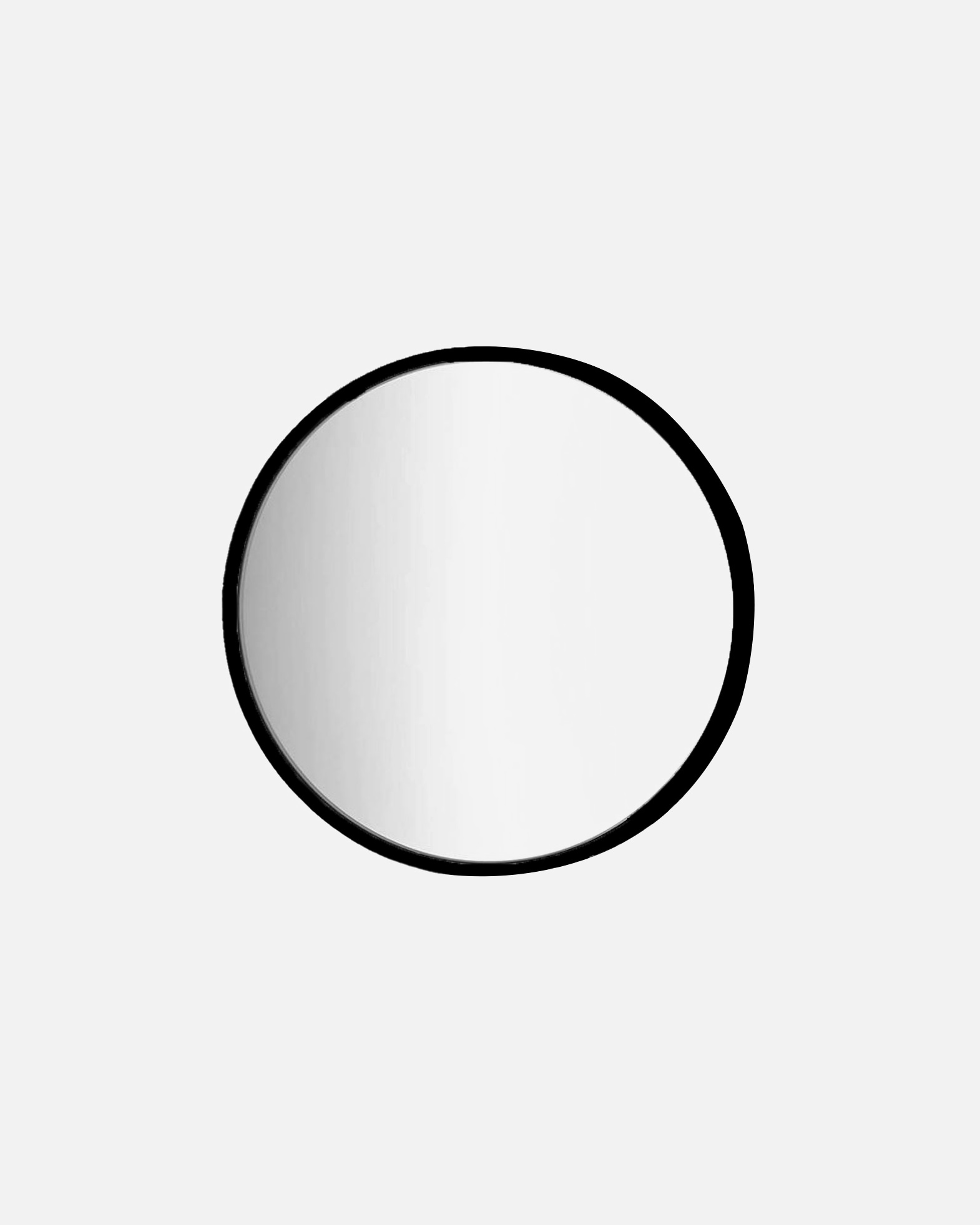 Espejo cosmético para Unisex Espejo Cosmético - Aumento 10x Y Ventosa Negro