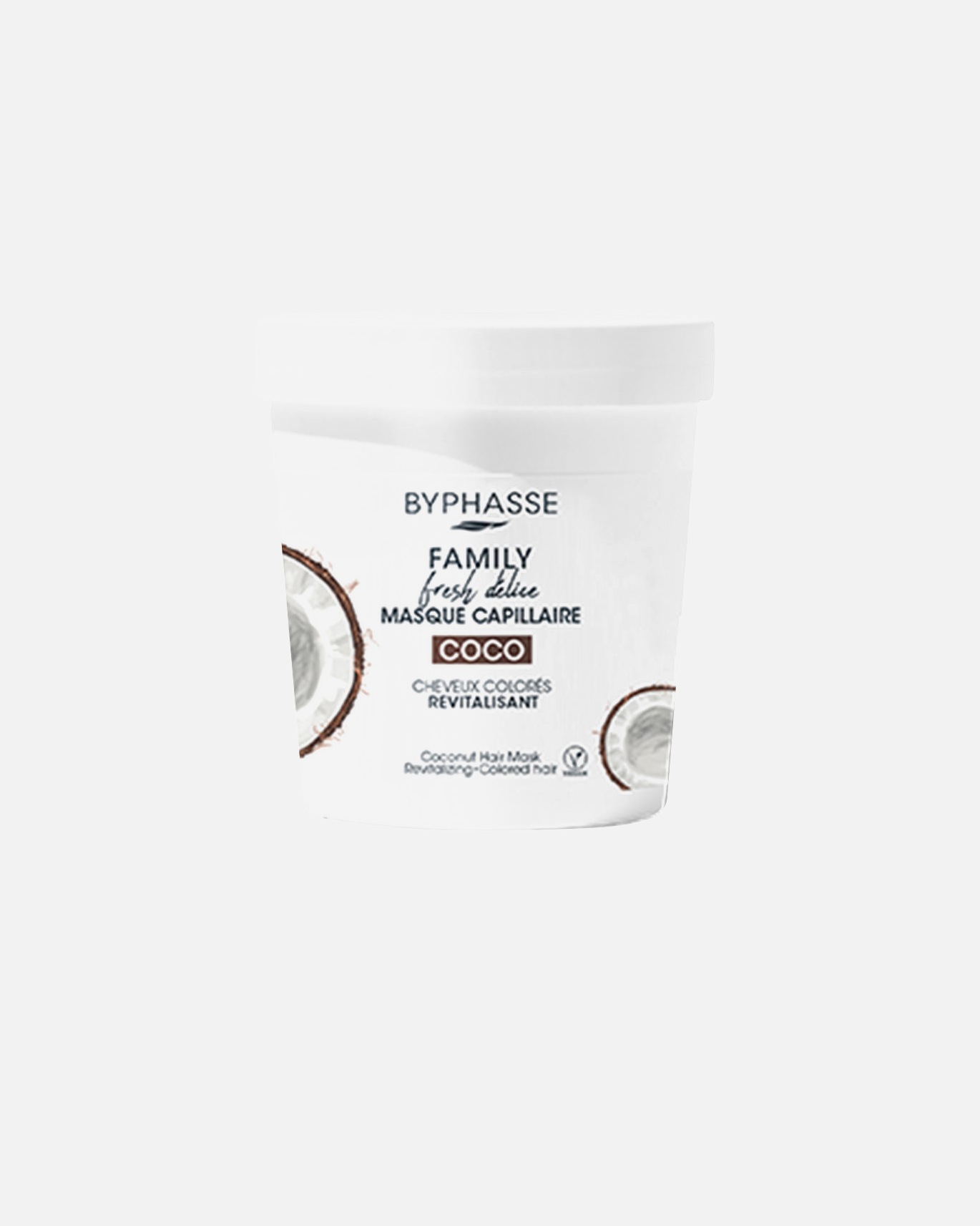Mascarilla capilar para Unisex Byphasse FAMILY FRESH DELICE mascarilla cabello coloreado 250 ml