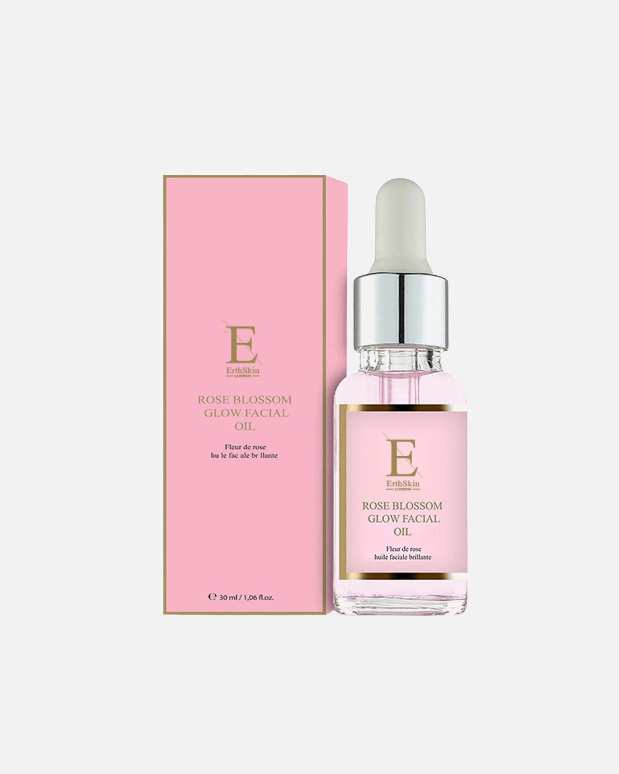 Aceite facial para Mujer Aceite facial con brillo de pétalos de rosa 30ml