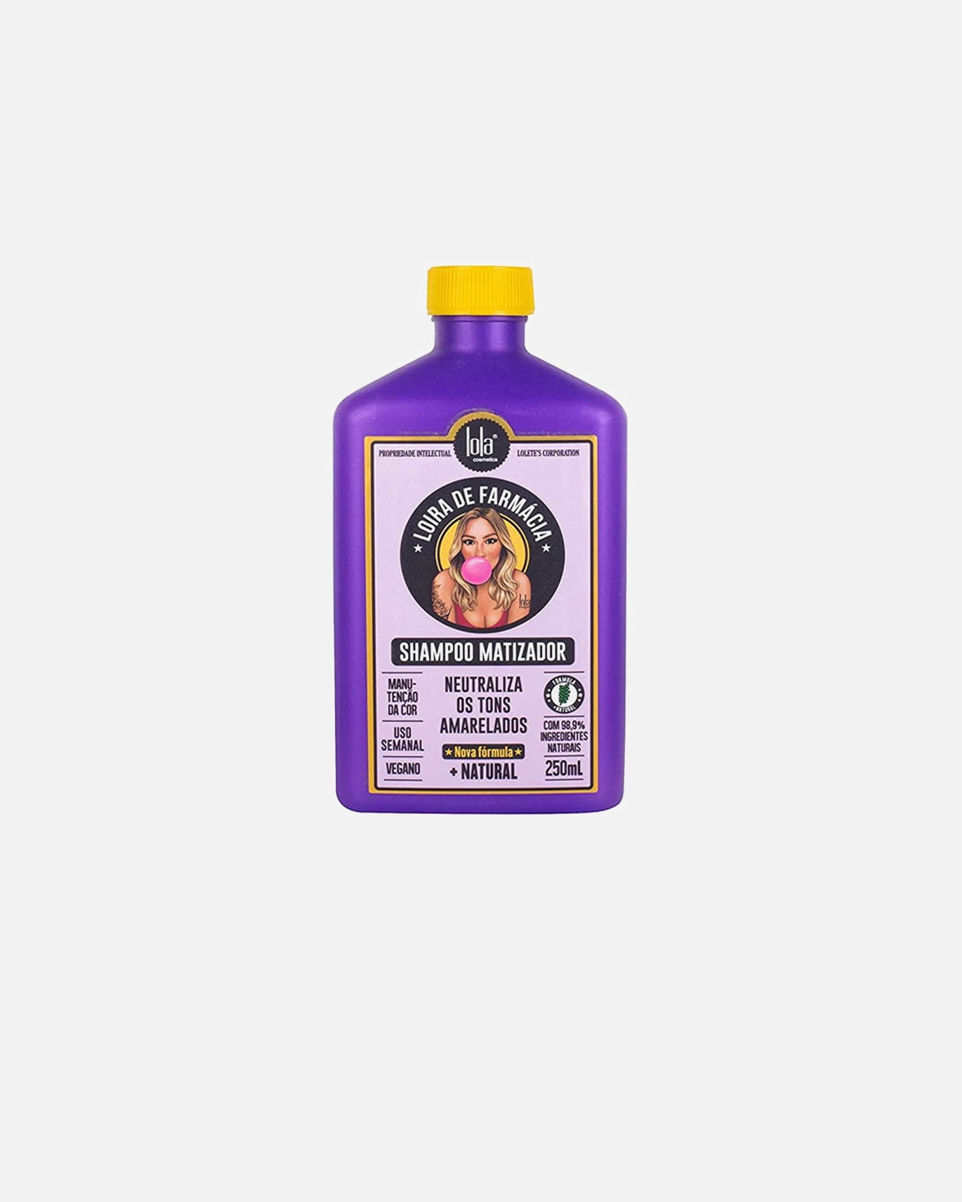 Champú capilar para Mujer Lola Cosmetics LOIRA DE FARMÁCIA shampoo matizador 250 ml
