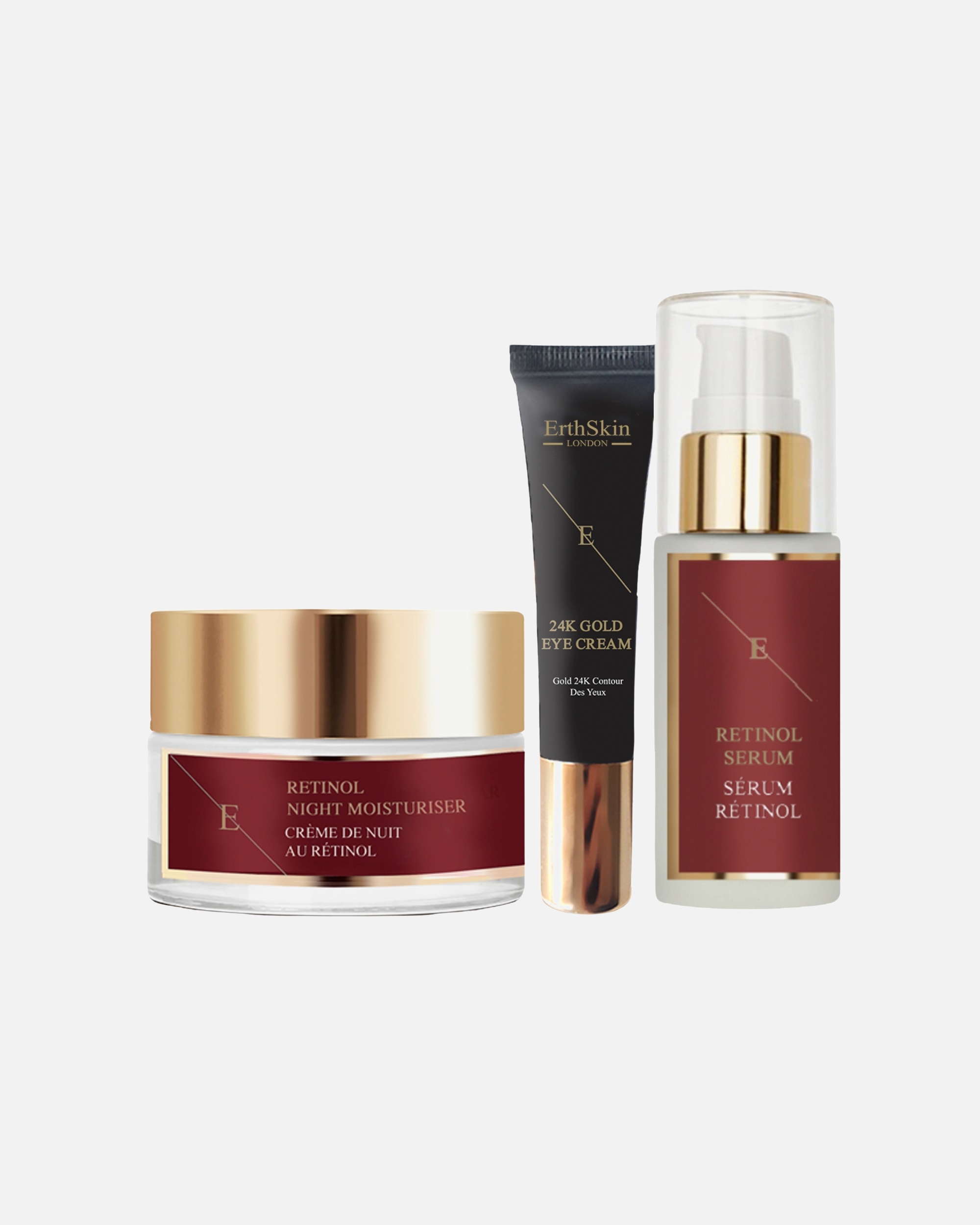 Set de tratamiento facial para Mujer Pro Retinol Gold Augenset 1 pieza