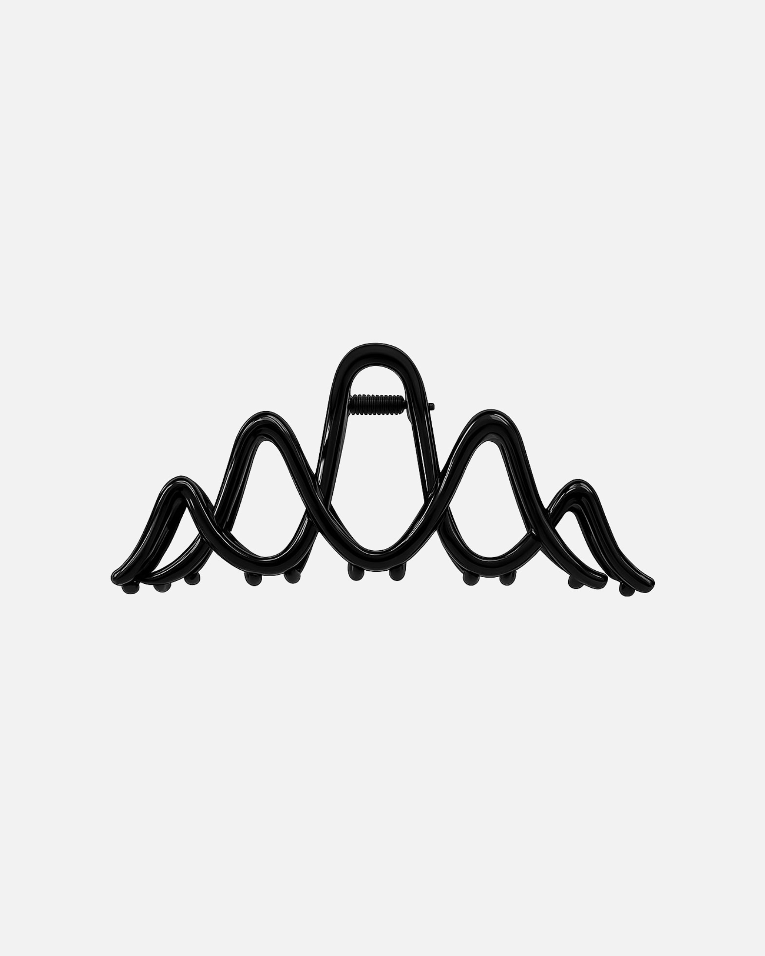 Pinza cabello para Unisex SOHO Pinza Para El Pelo Ziv Negro